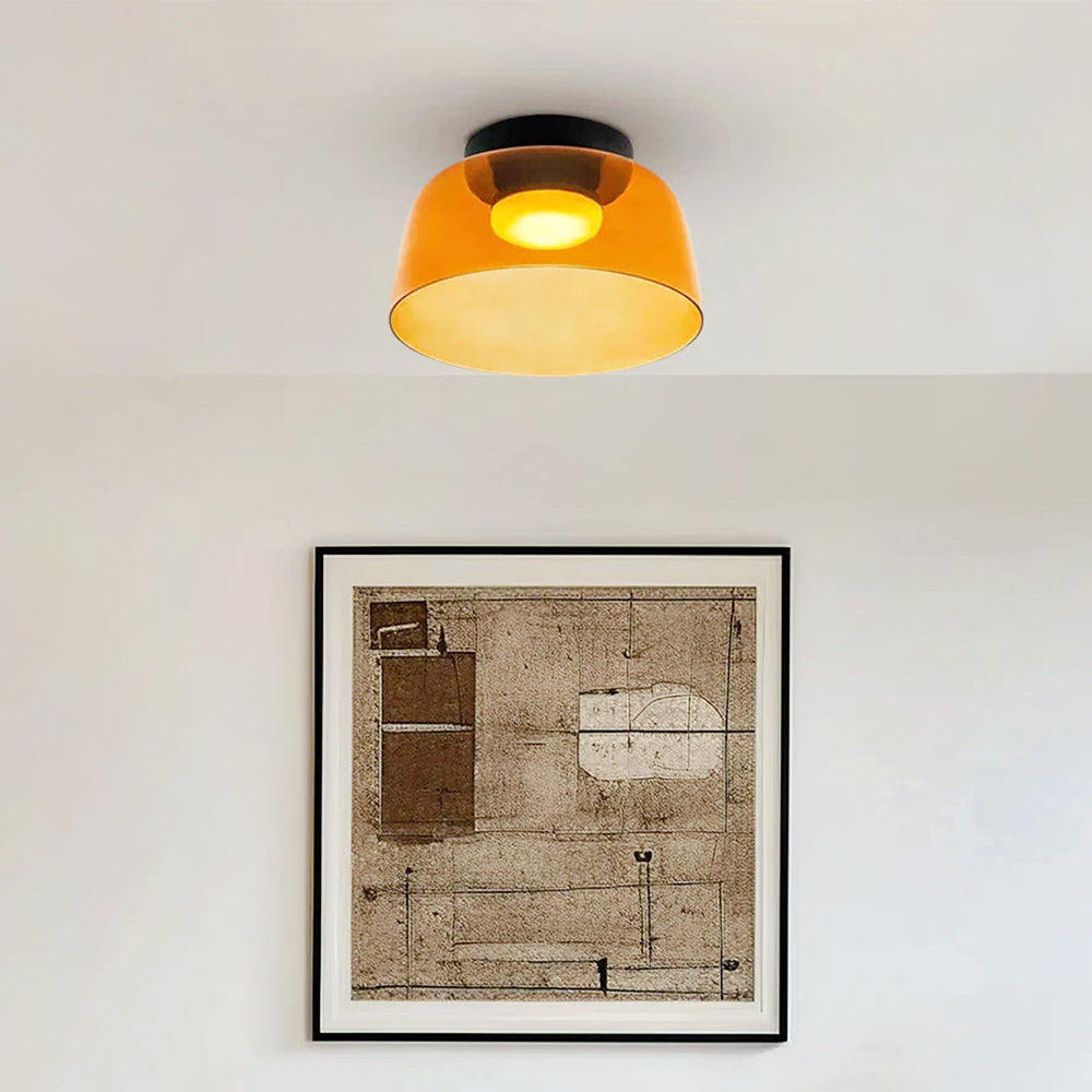 Aria Modern Simple Creative Glass Flush Mount Ceiling Light - Neutralighting