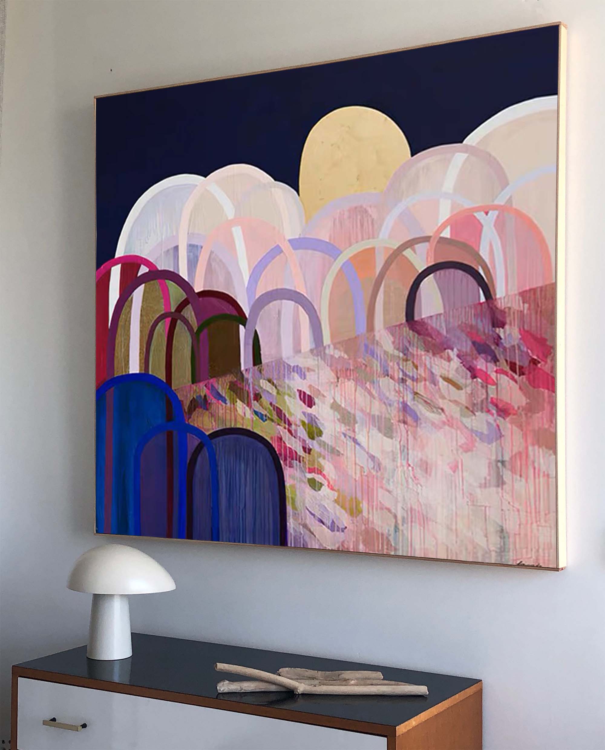 Abstract Canvas Art AB045 - Neutralighting