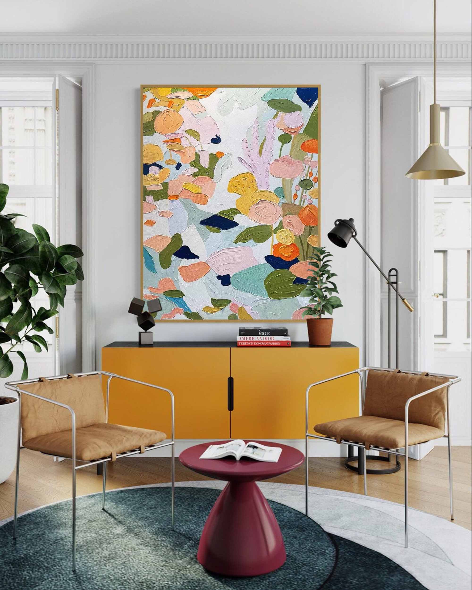 Abstract Canvas Art AB242 - Neutralighting