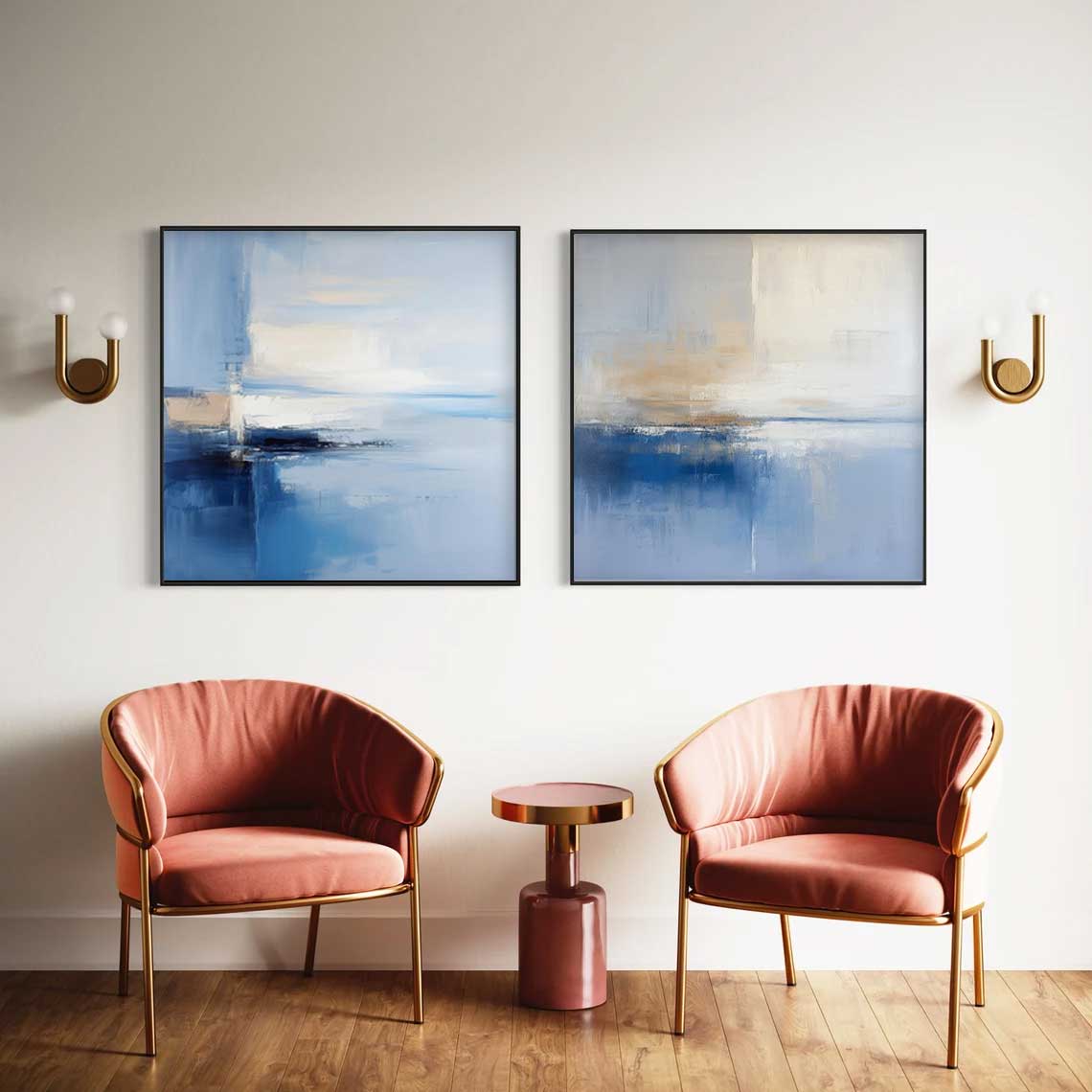 Wall Art Abstract Serene Calm Neutral Elegant