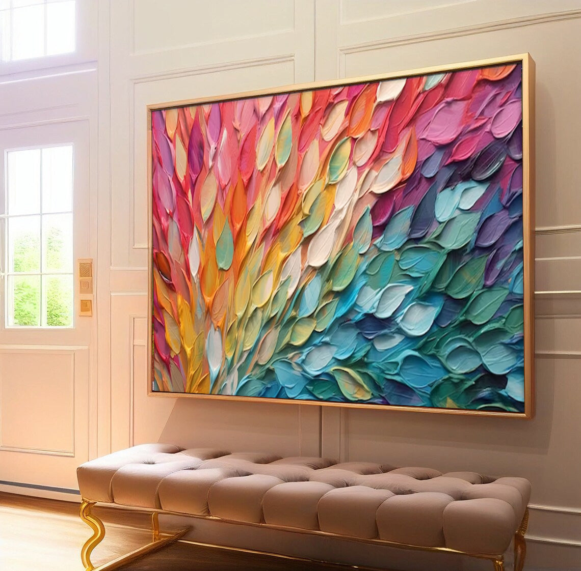 Abstract Canvas Art #AB586