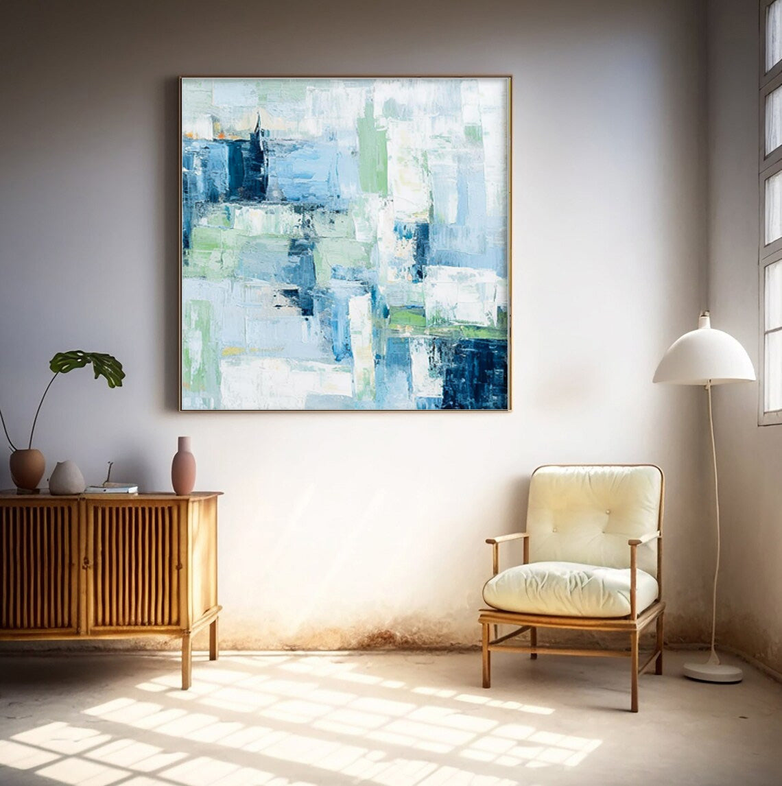 Wall Art Painterly Raw Impasto Abstract
