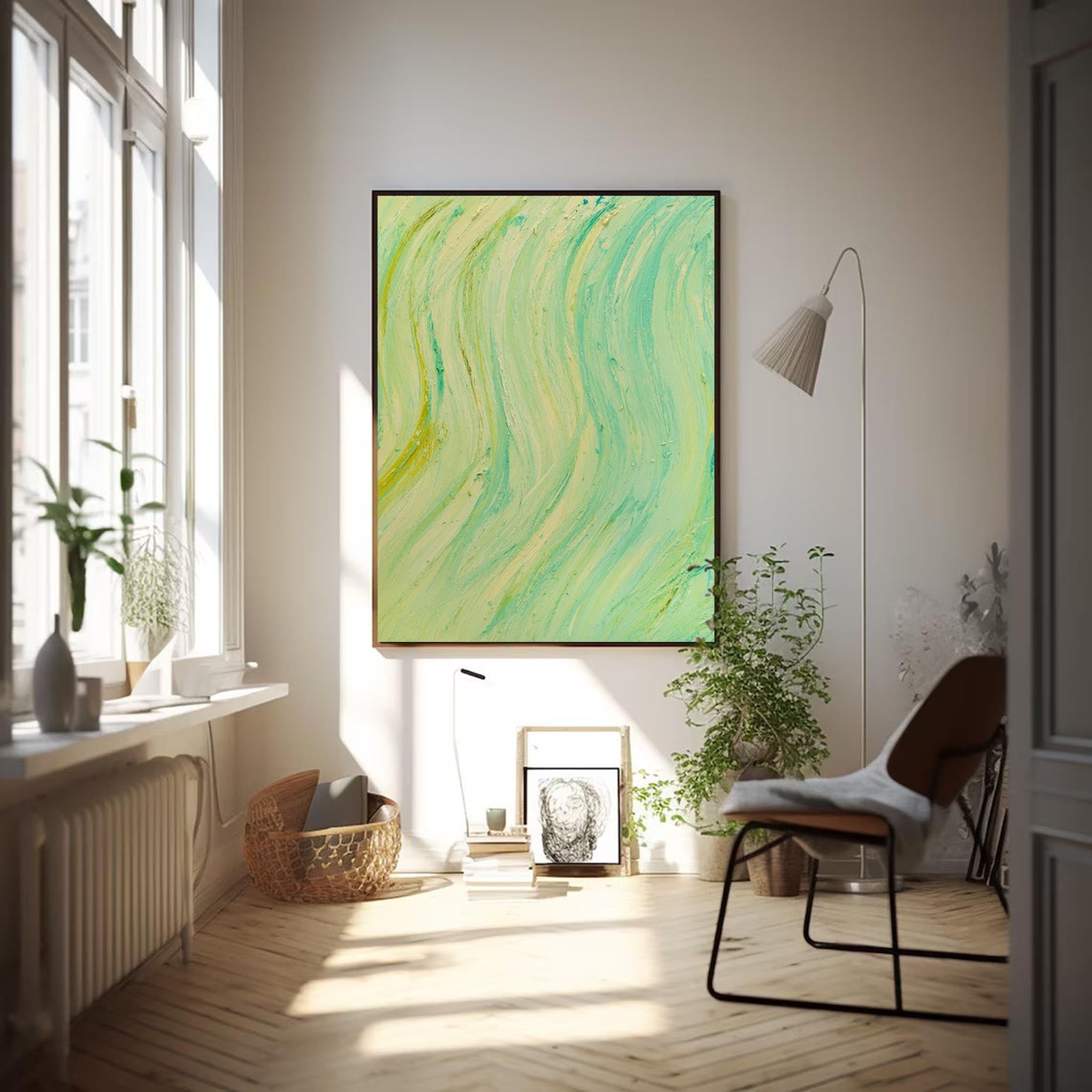 Wall Art Minimalist Modern Organic Abstract Serene