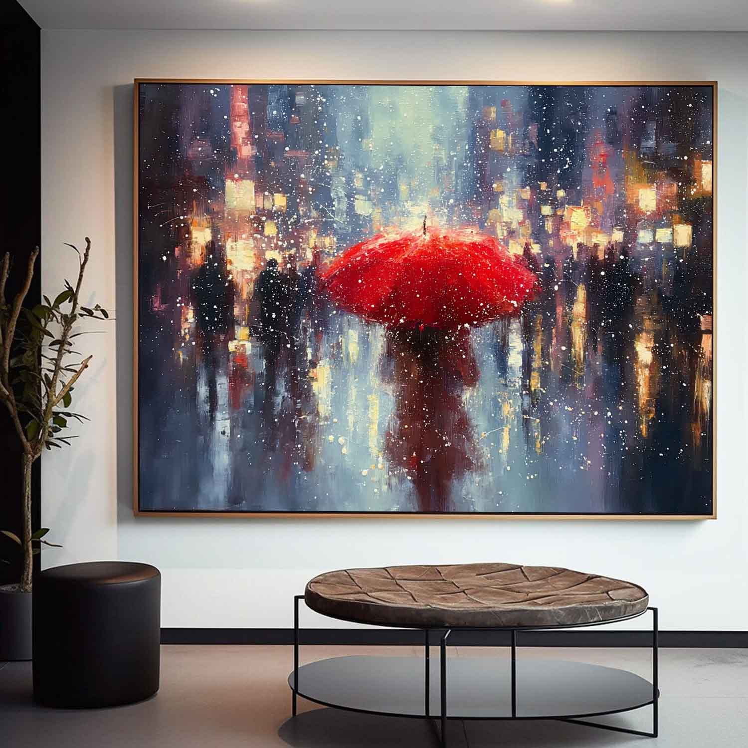 Wall Art People Dramatic Urban Landscape