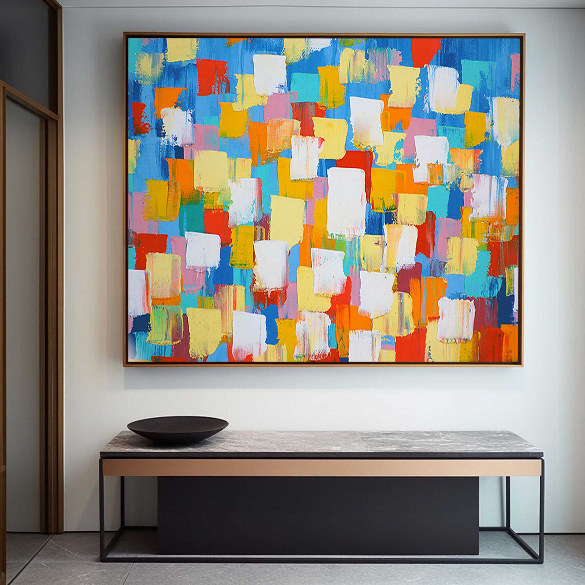 Wall Art Playful Energetic Artistic Abstract