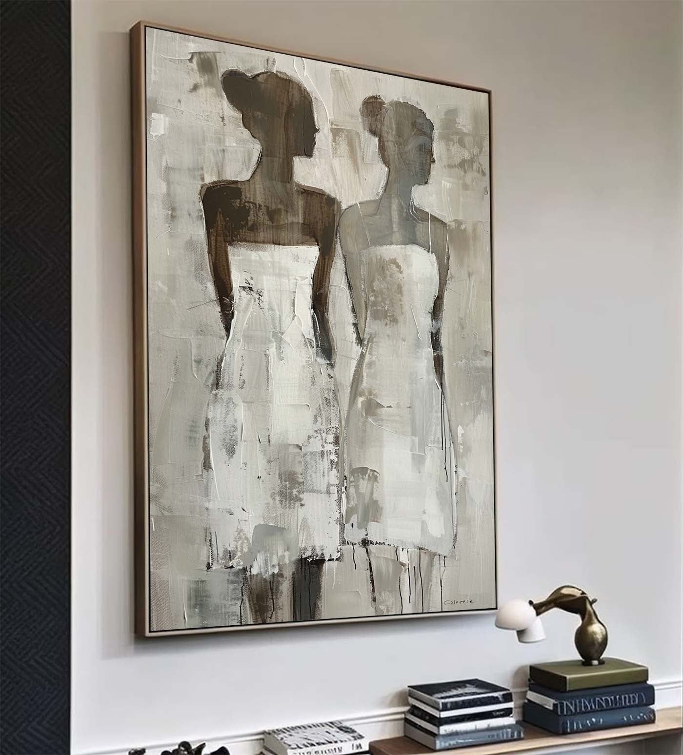 Wall Art People Minimalist Painterly