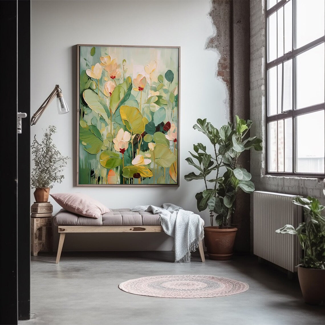 Wall Art Wild Garden Stems