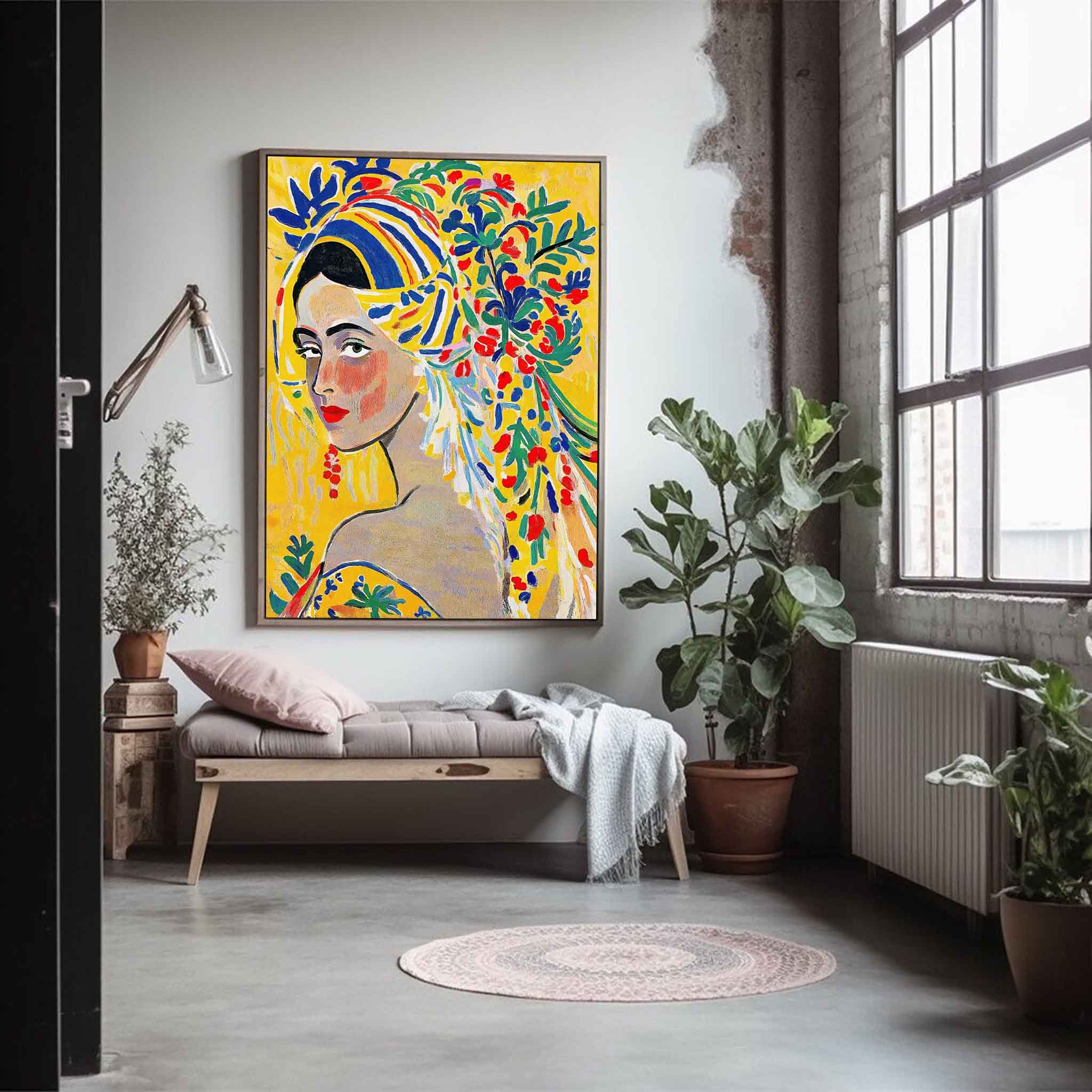 Wall Art People Fauvist Artistic Atmosphere