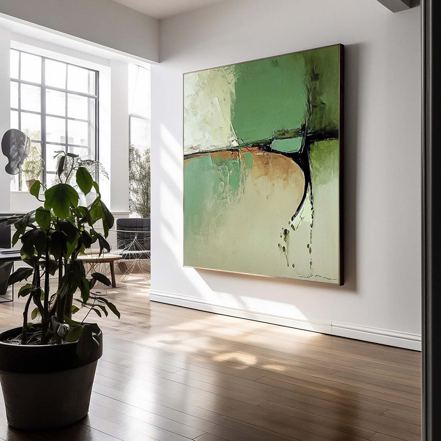 Abstract Canvas Art #AB709