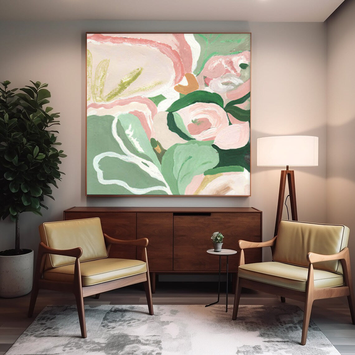 Flower Canvas Art FL025 - Neutralighting