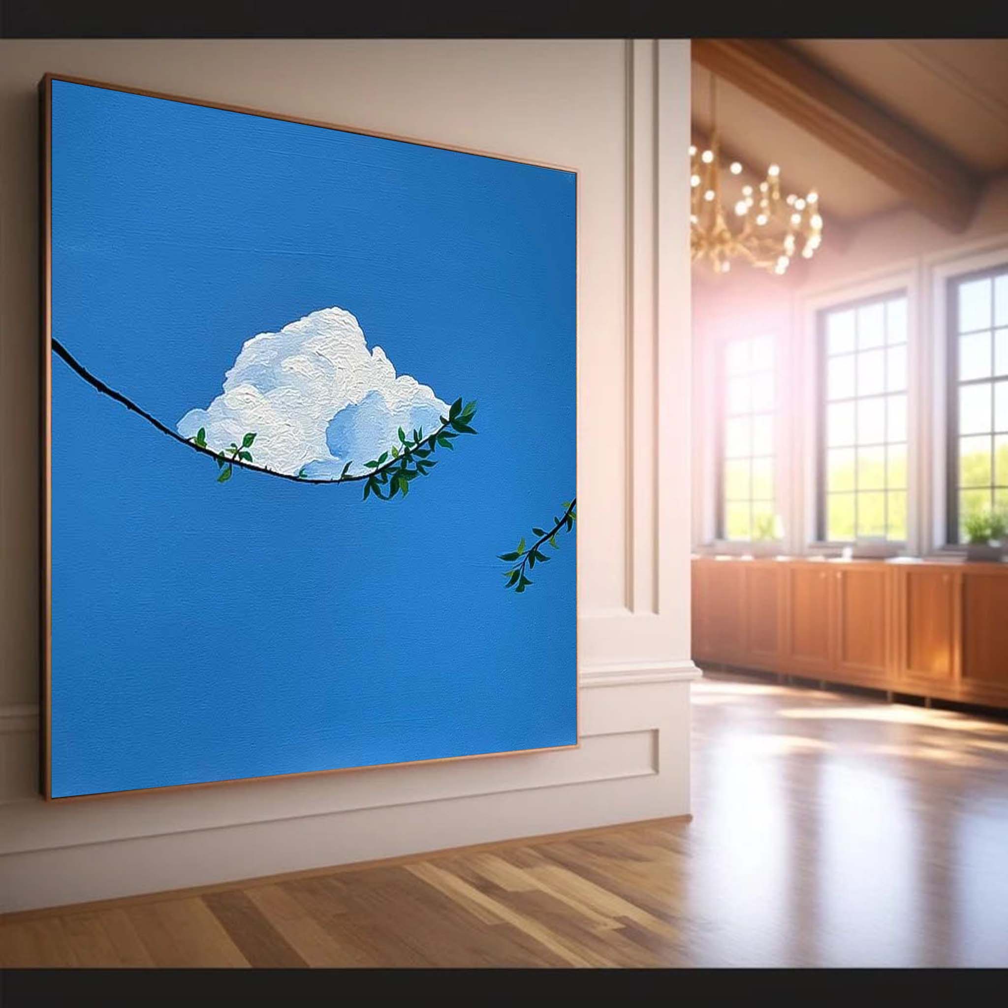 Wall Art Landscape Contemporary Serene Calm Raw