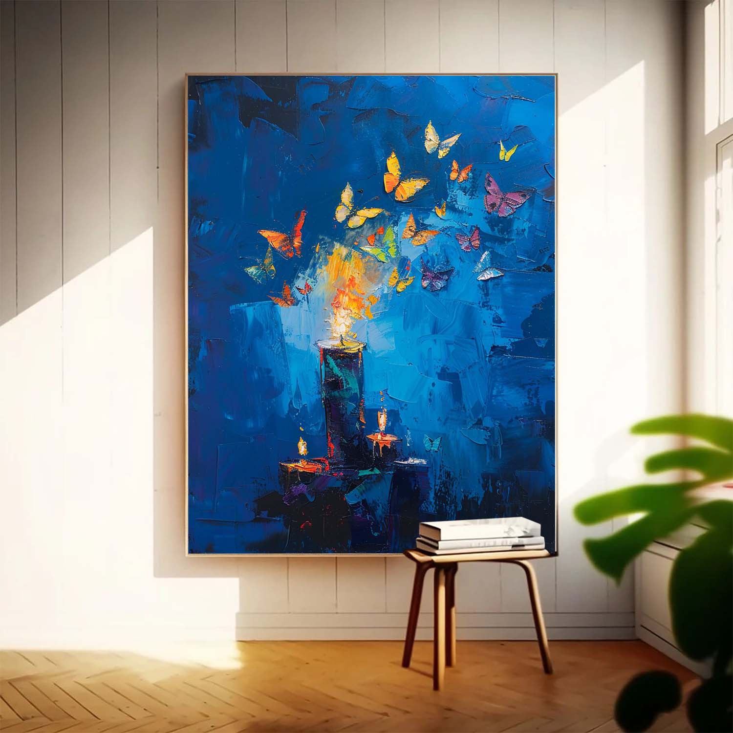 Wall Art Abstract Butterflies Magical Enchanting