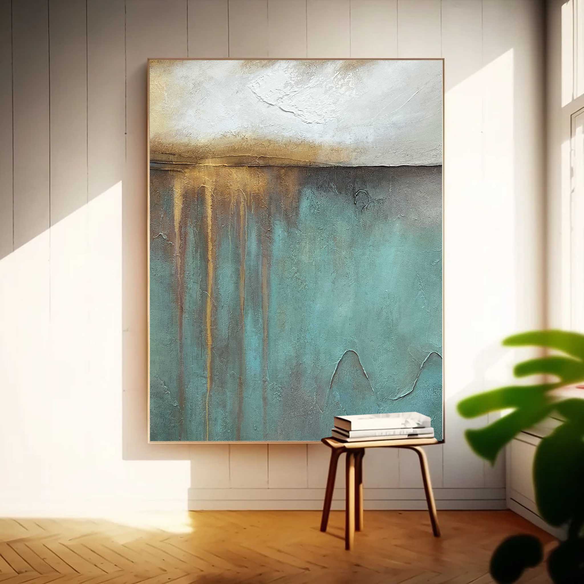 Abstract Canvas Art AB399 - Neutralighting