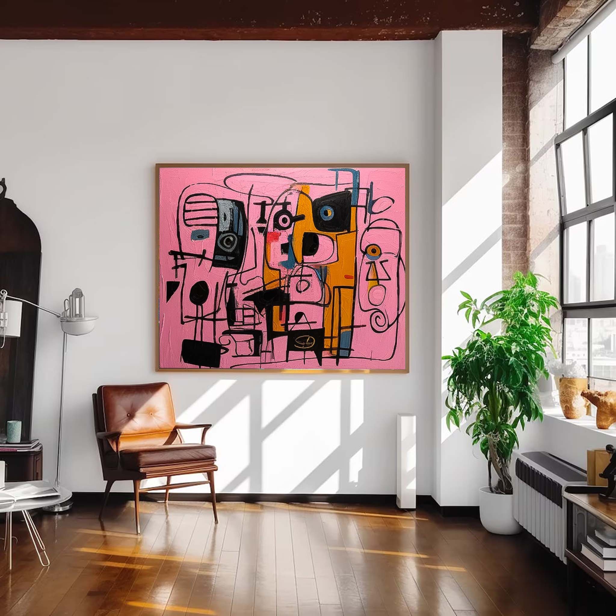 Wall Art Surrealist Abstract Whimsical Quirky
