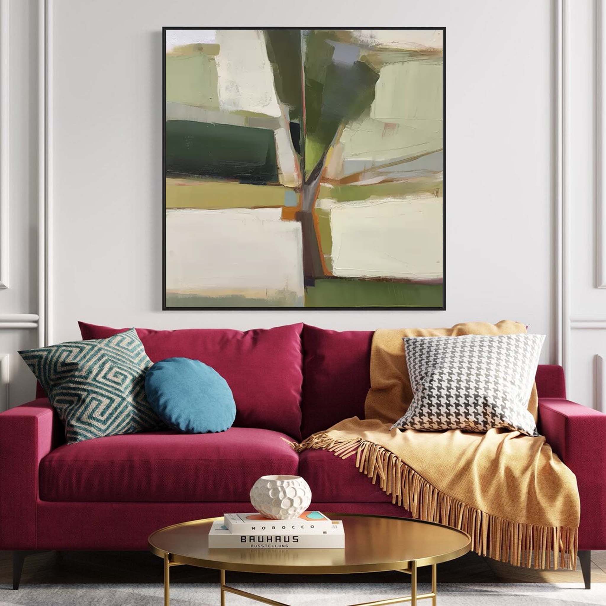 Abstract Canvas Art AB299 - Neutralighting