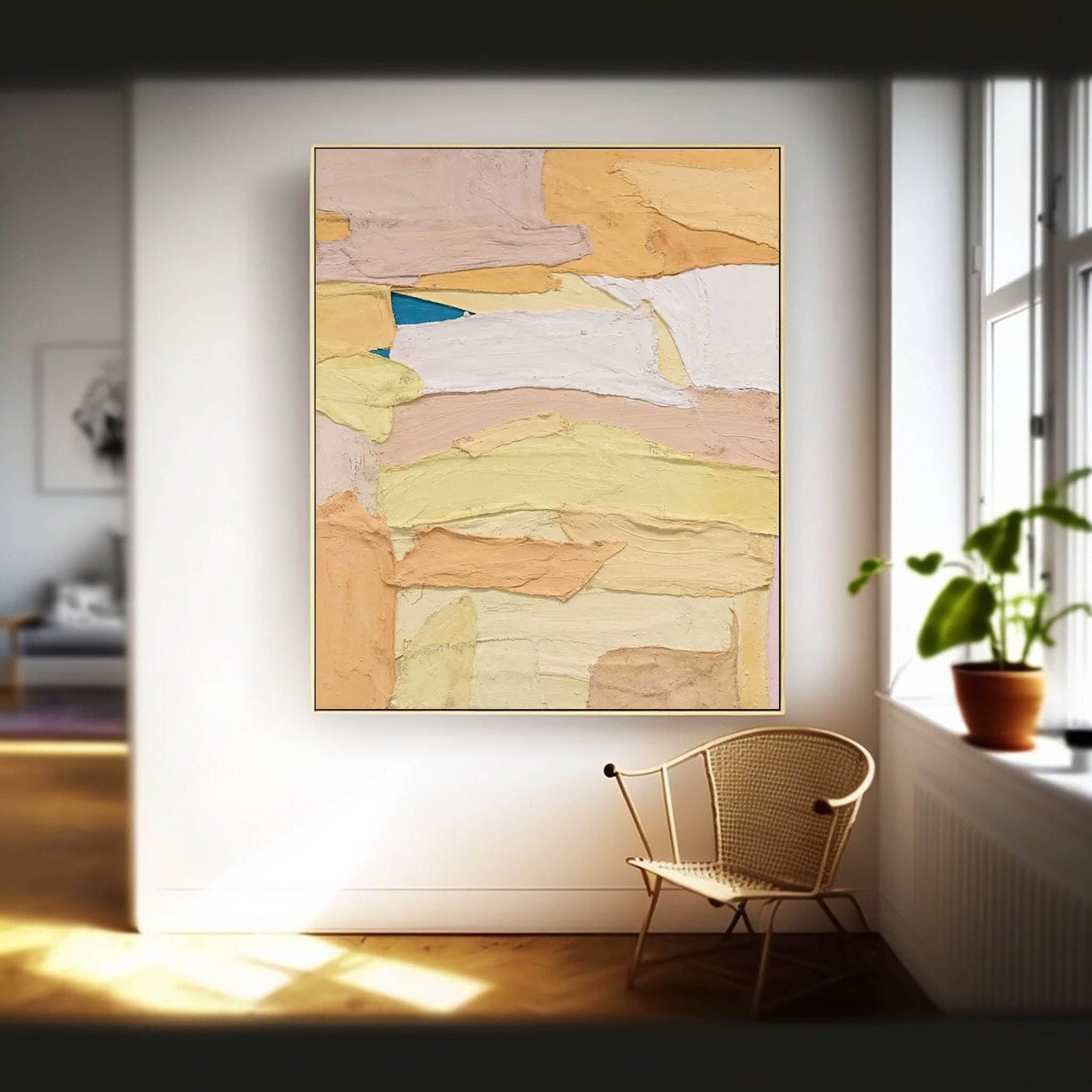 Wall Art Abstract Impasto Energetic