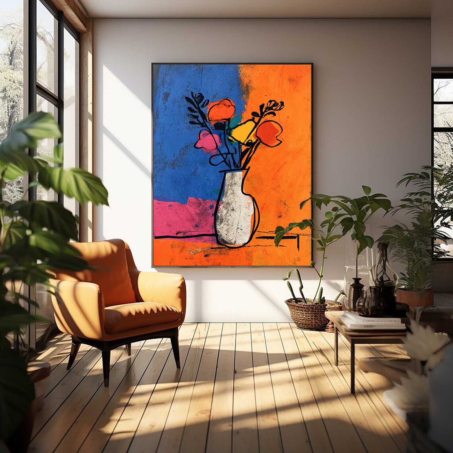 Flower Canvas Art FL265 - Neutralighting