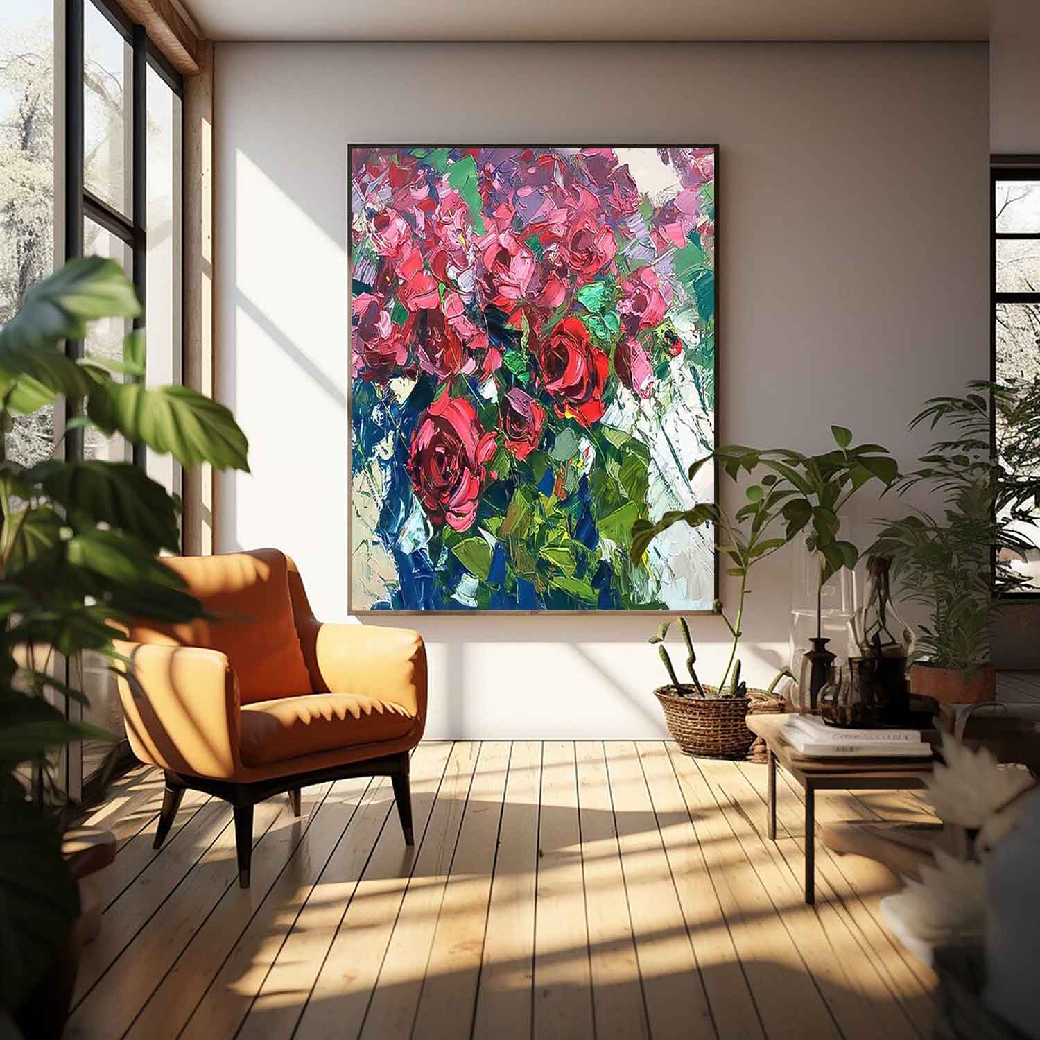 Flower Canvas Art #FL059