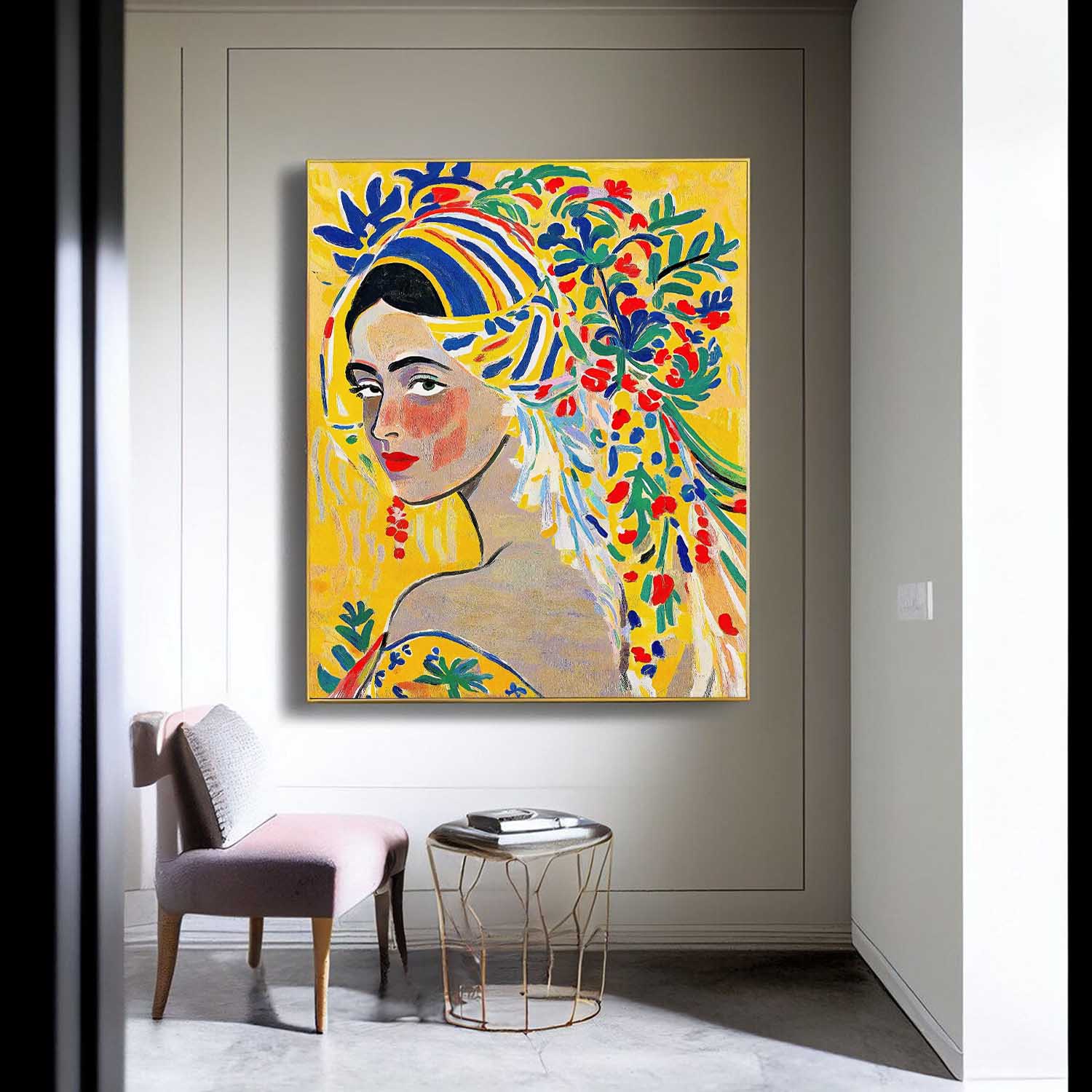 Wall Art People Fauvist Artistic Atmosphere