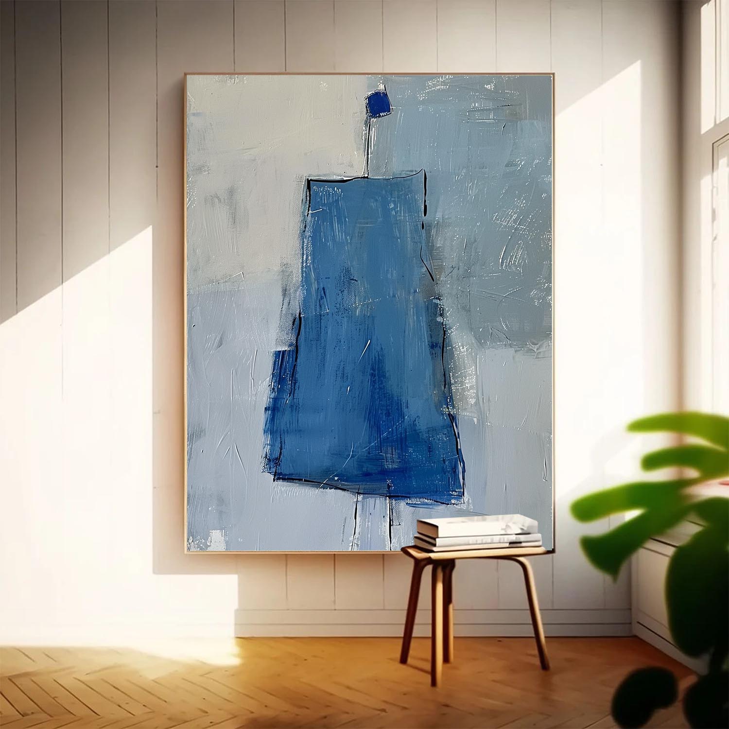 Wall Art Minimalist Elegant Serene Painterly