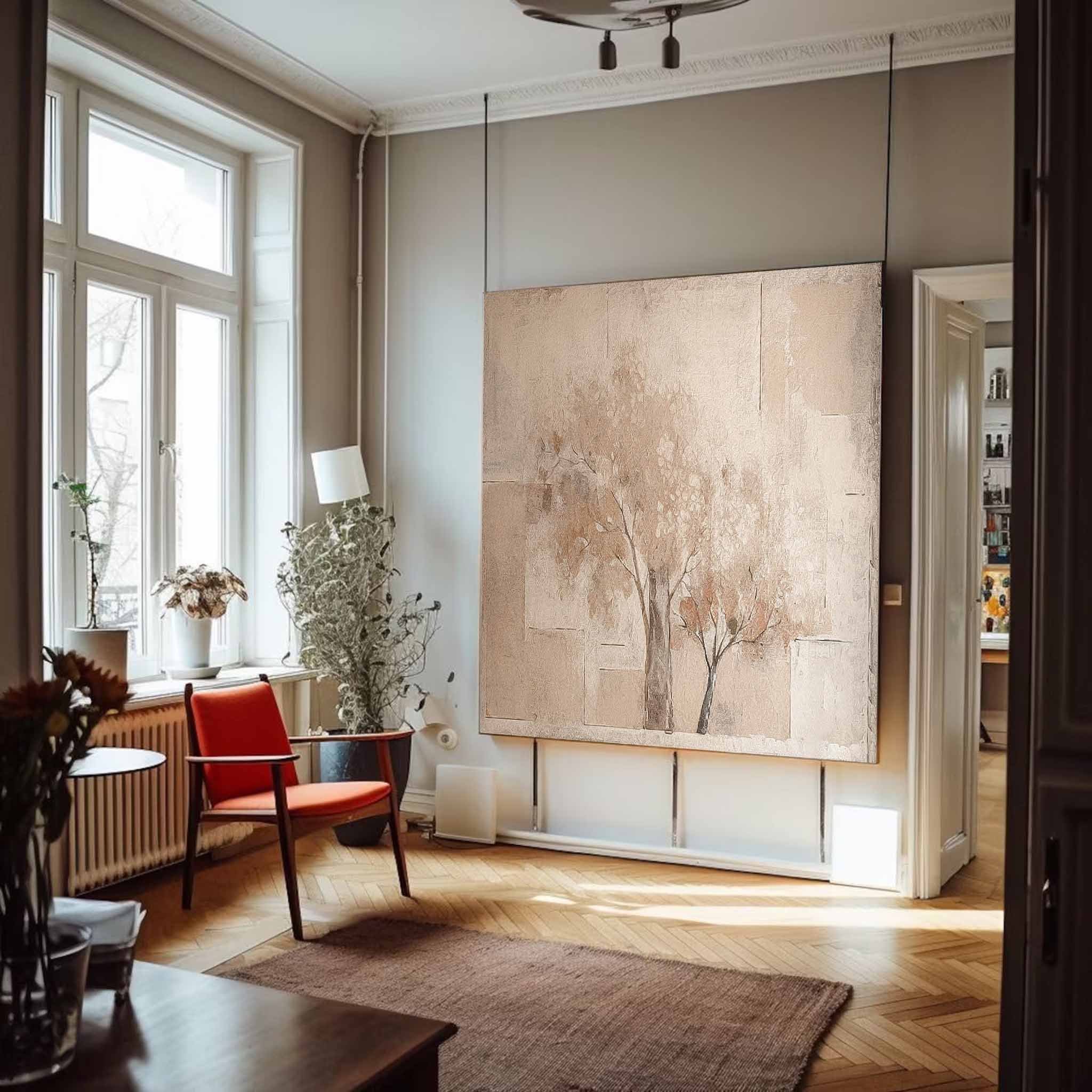 Wall Art Abstract Serene Calm Wabi-Sabi Nature