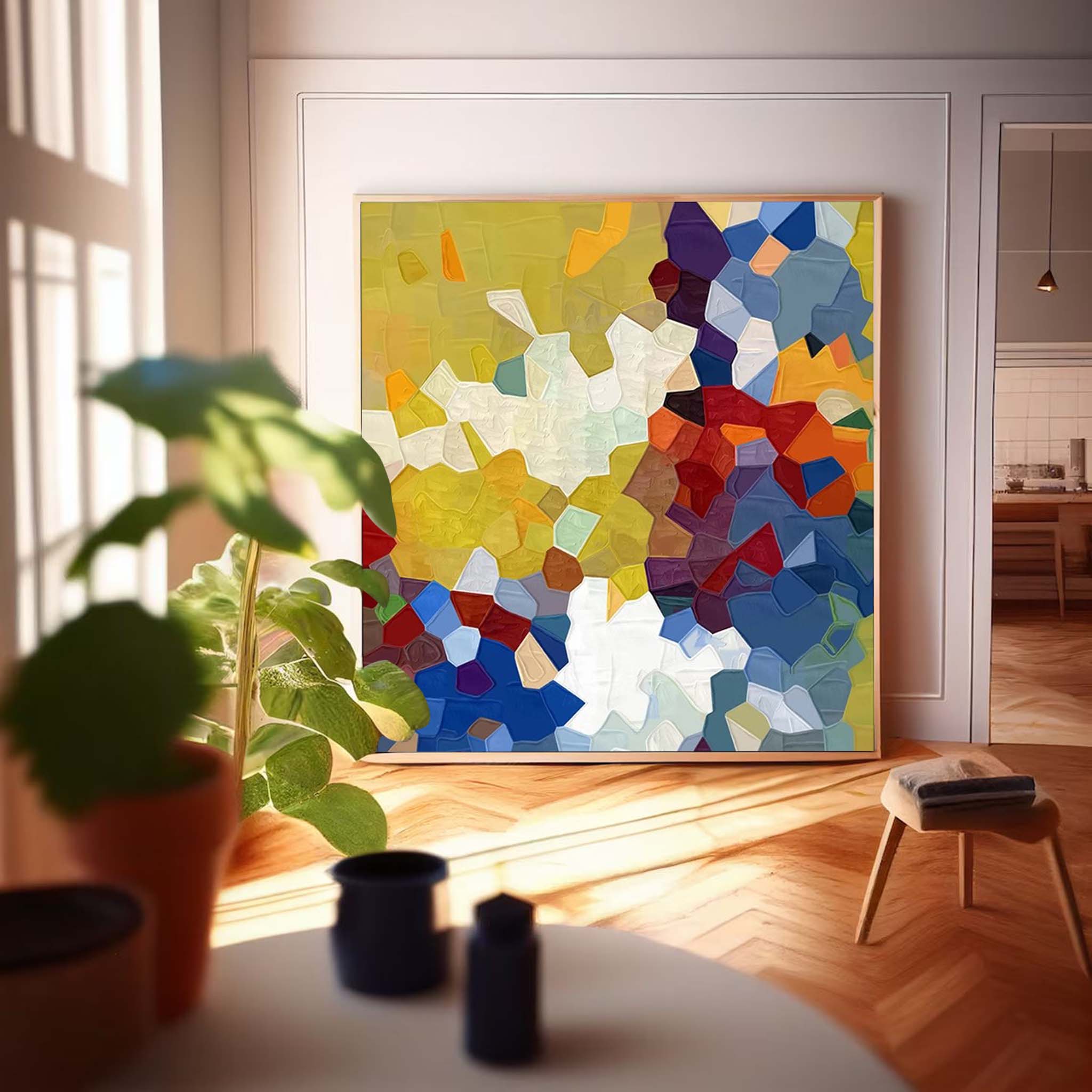Abstract Canvas Art AB253 - Neutralighting