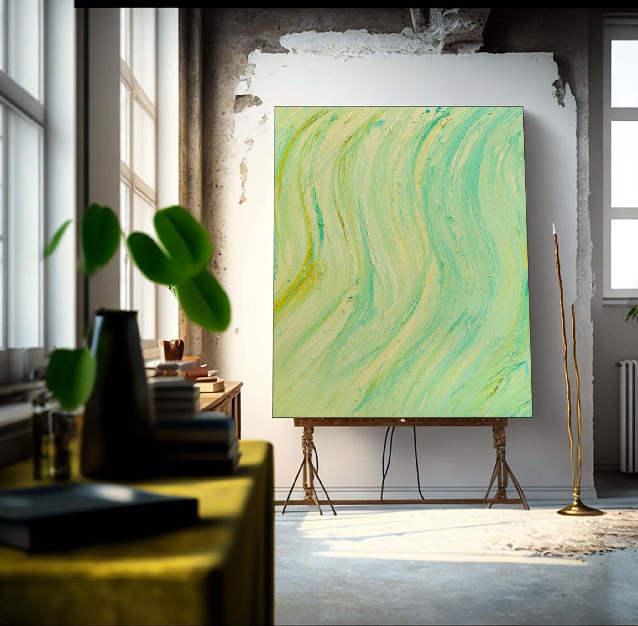 Wall Art Minimalist Modern Organic Abstract Serene