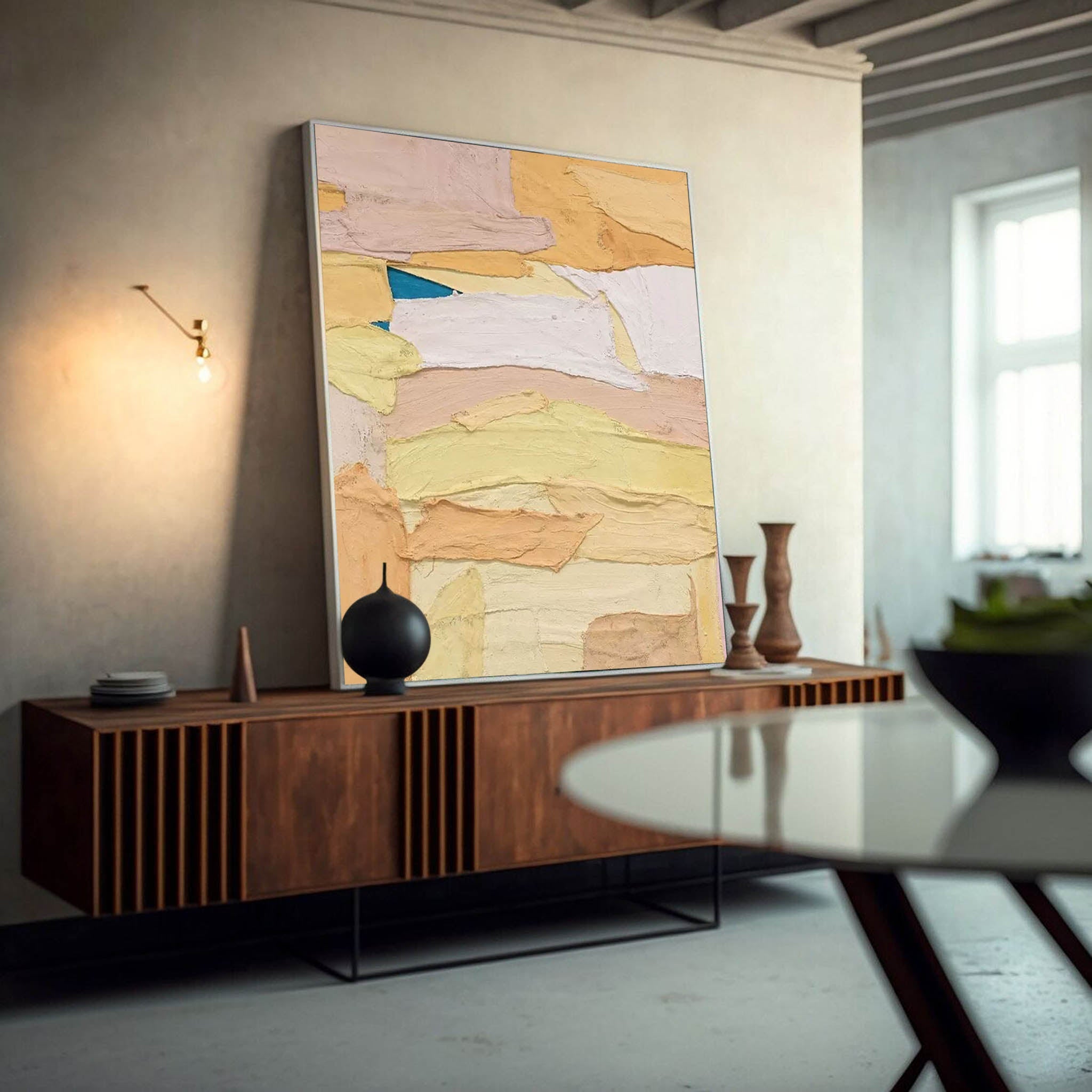 Wall Art Abstract Impasto Energetic