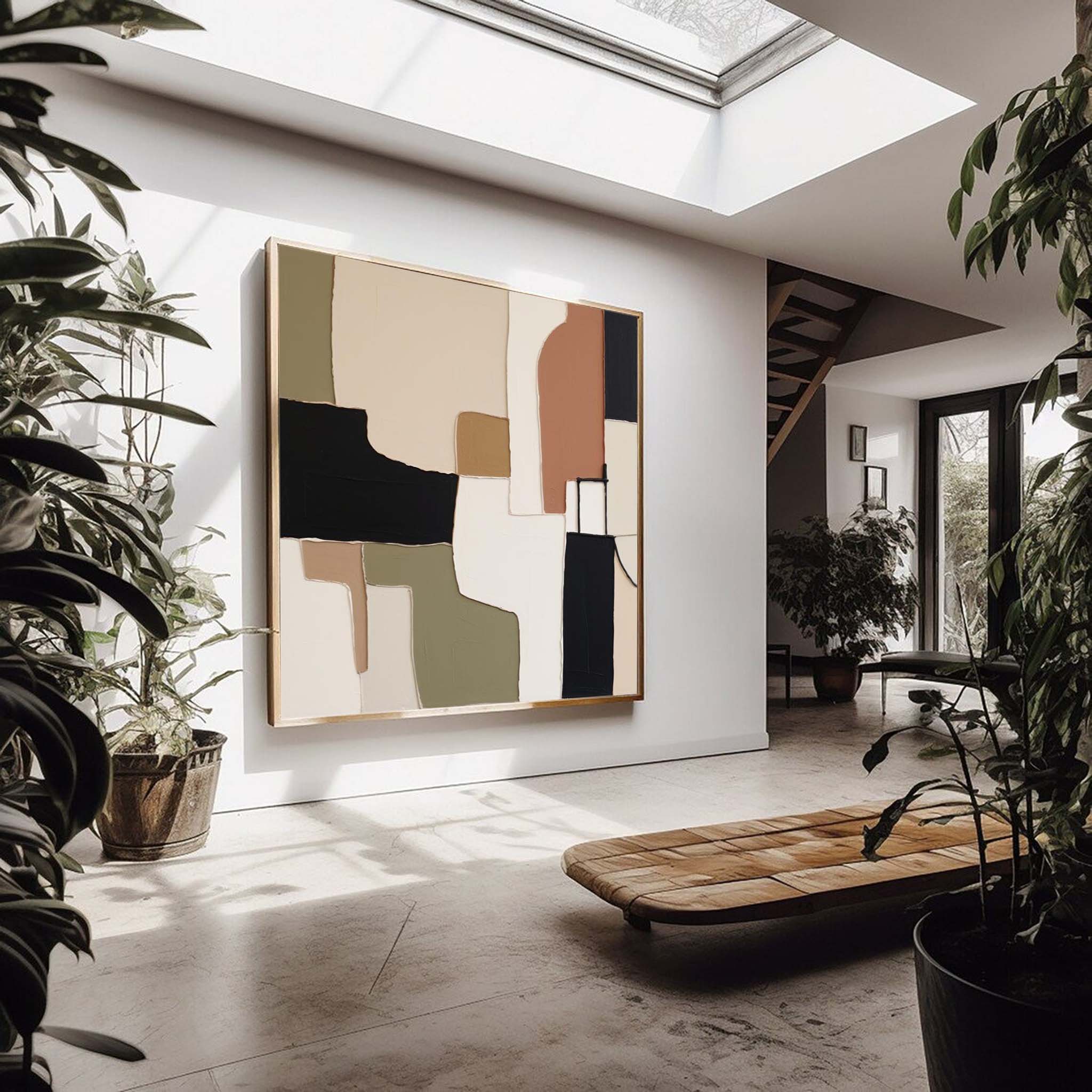 Wall Art Abstract Minimalist Geometric
