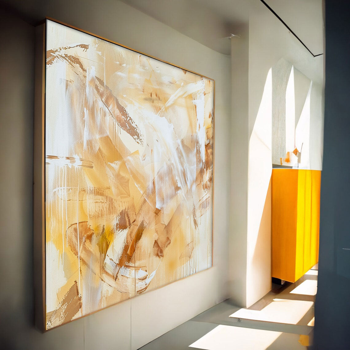 Wall Art Abstract Contemporary Serene Decor