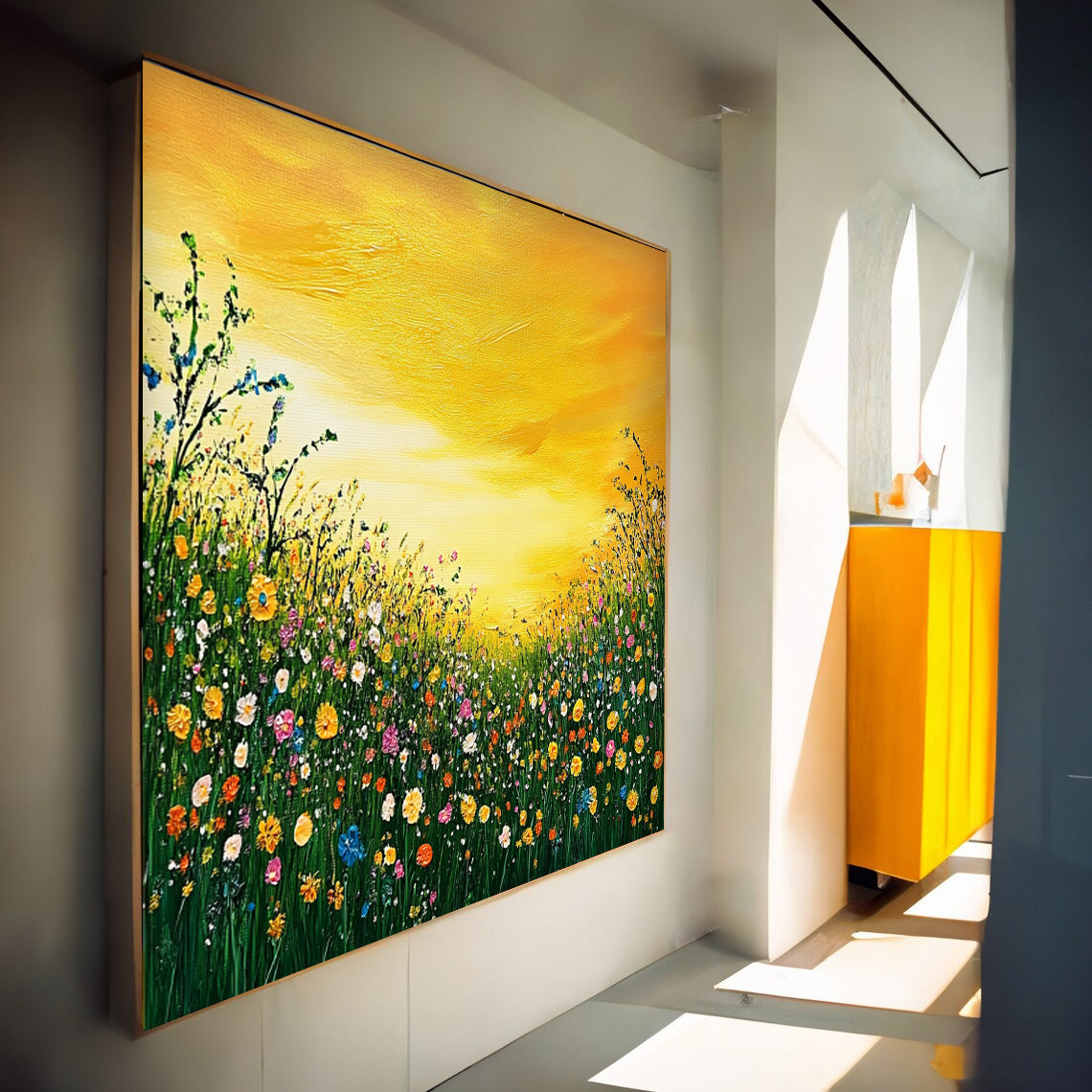 Wall Art Flower Wildflower Meadow Romantic