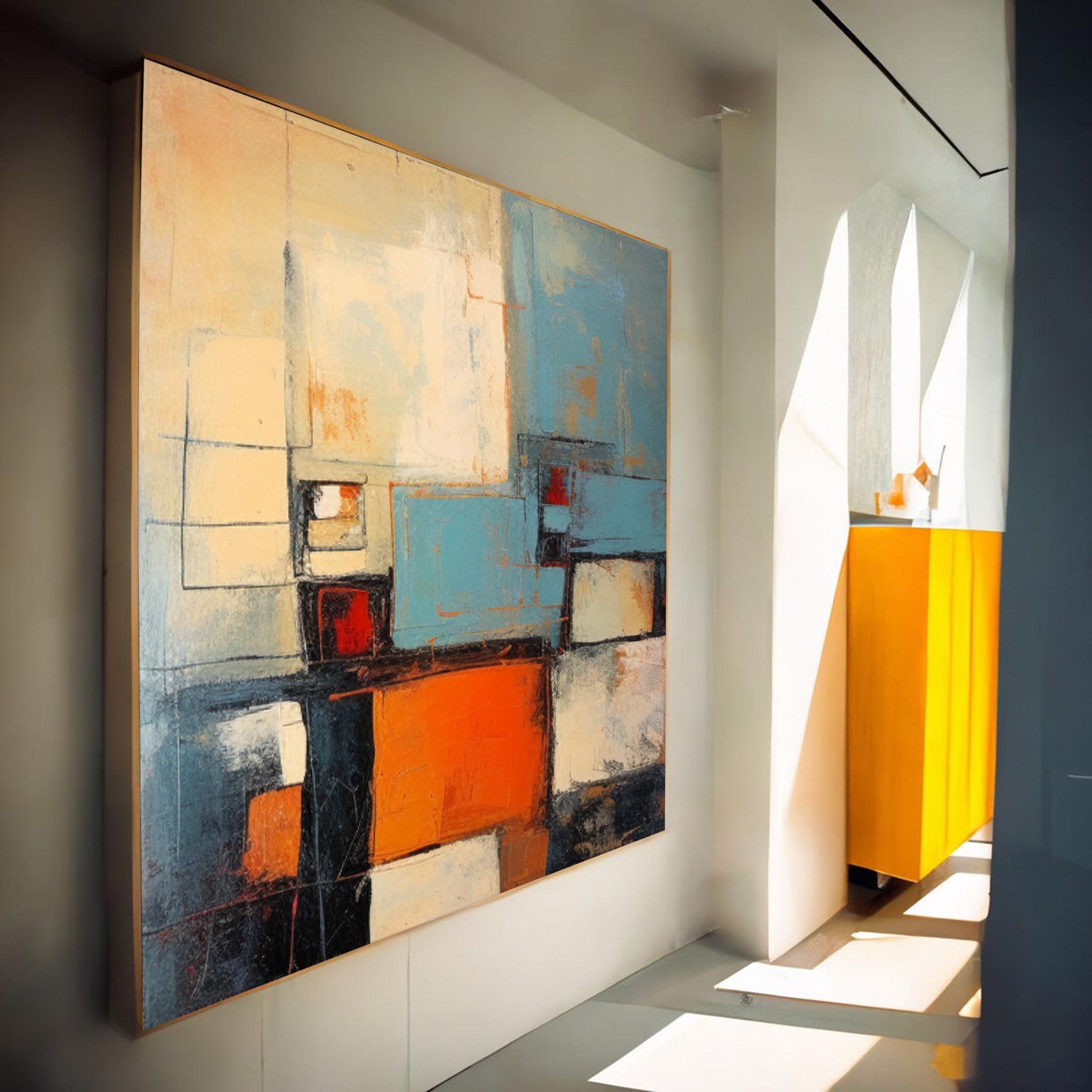 Wall Art Playful Abstract Pop Geometric