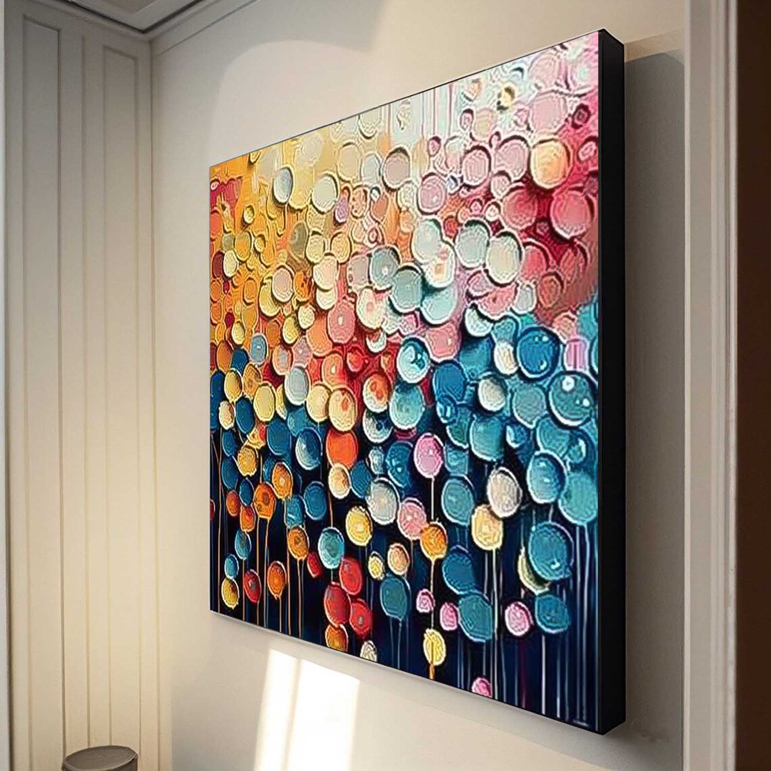 Wall Art Lively Abstract Cheerful Painterly
