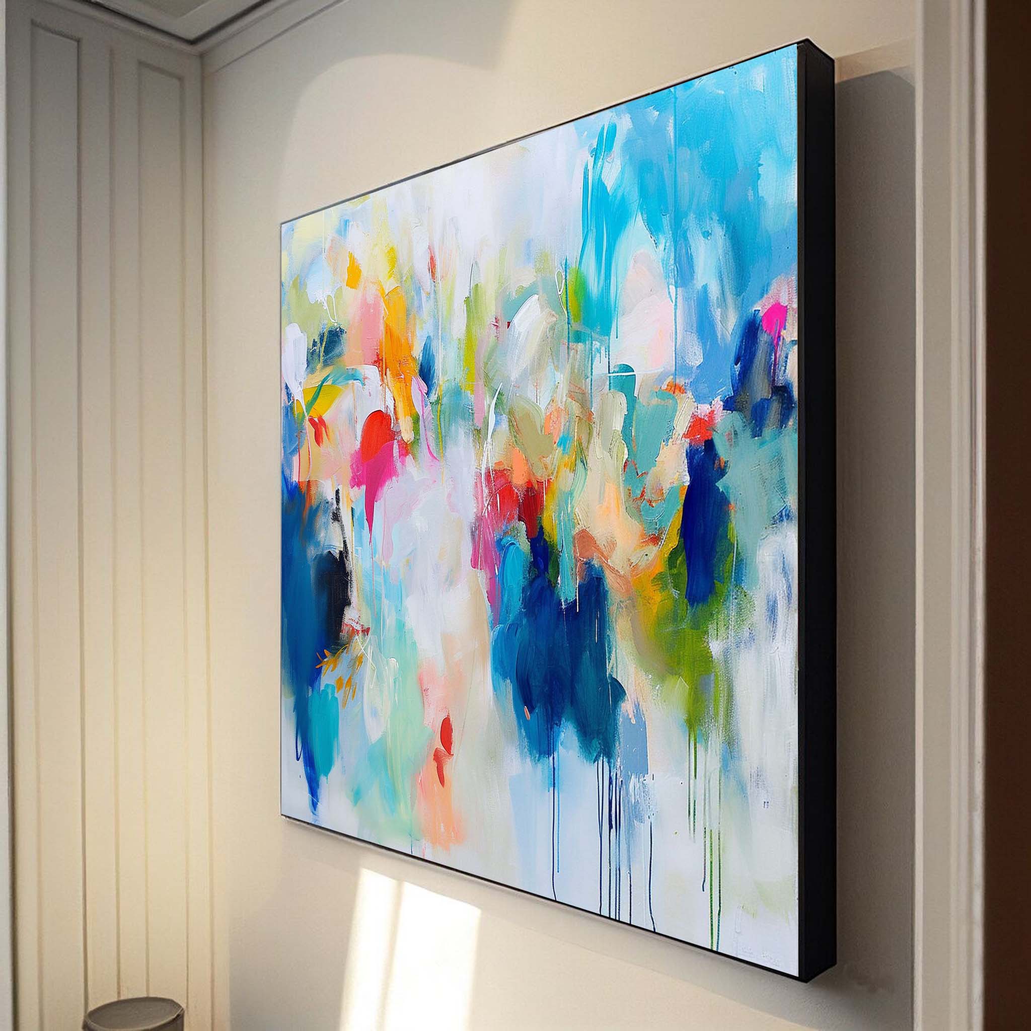 Wall Art Abstract Expressionist Fluid