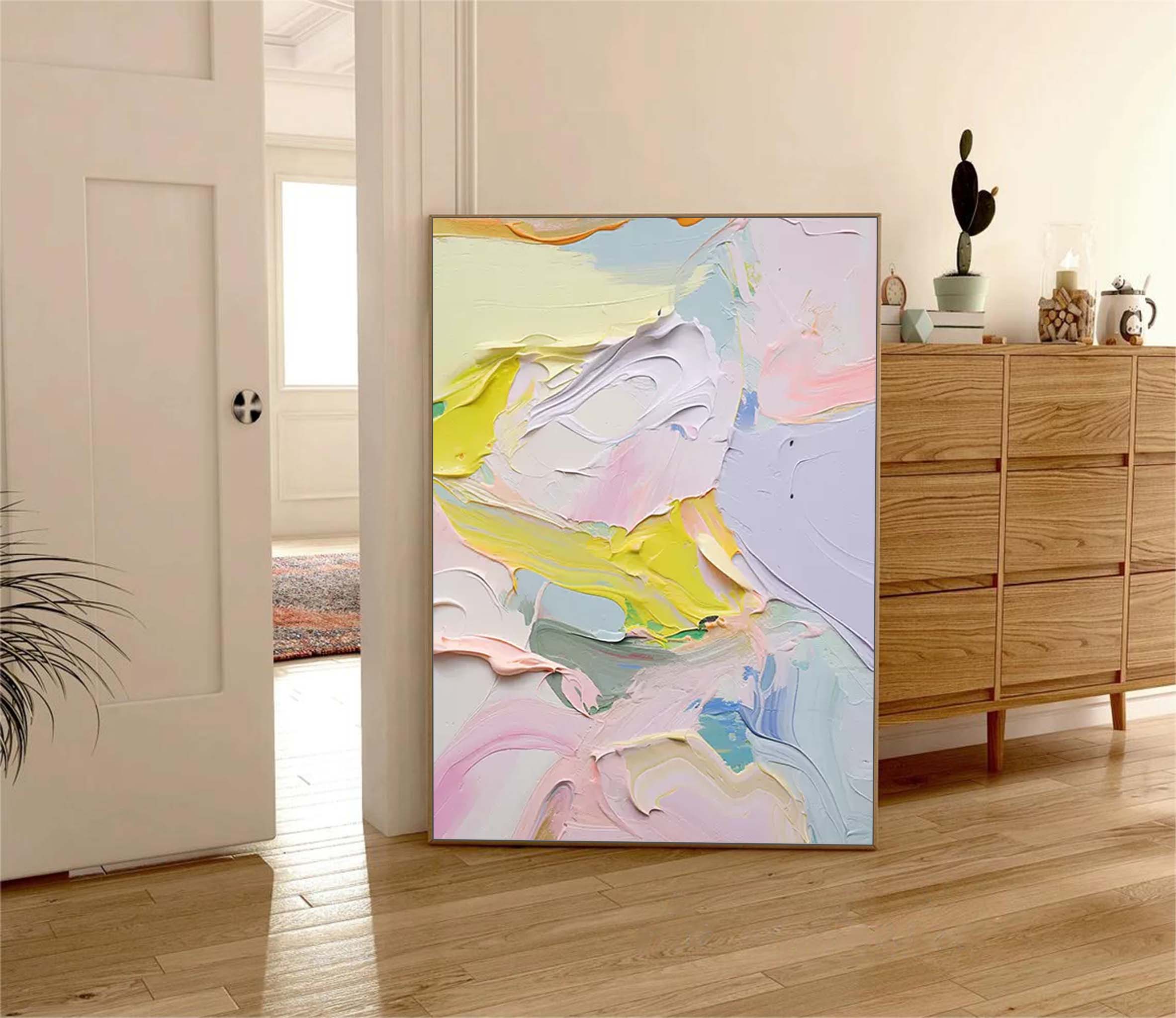 Abstract Canvas Art AB309 - Neutralighting