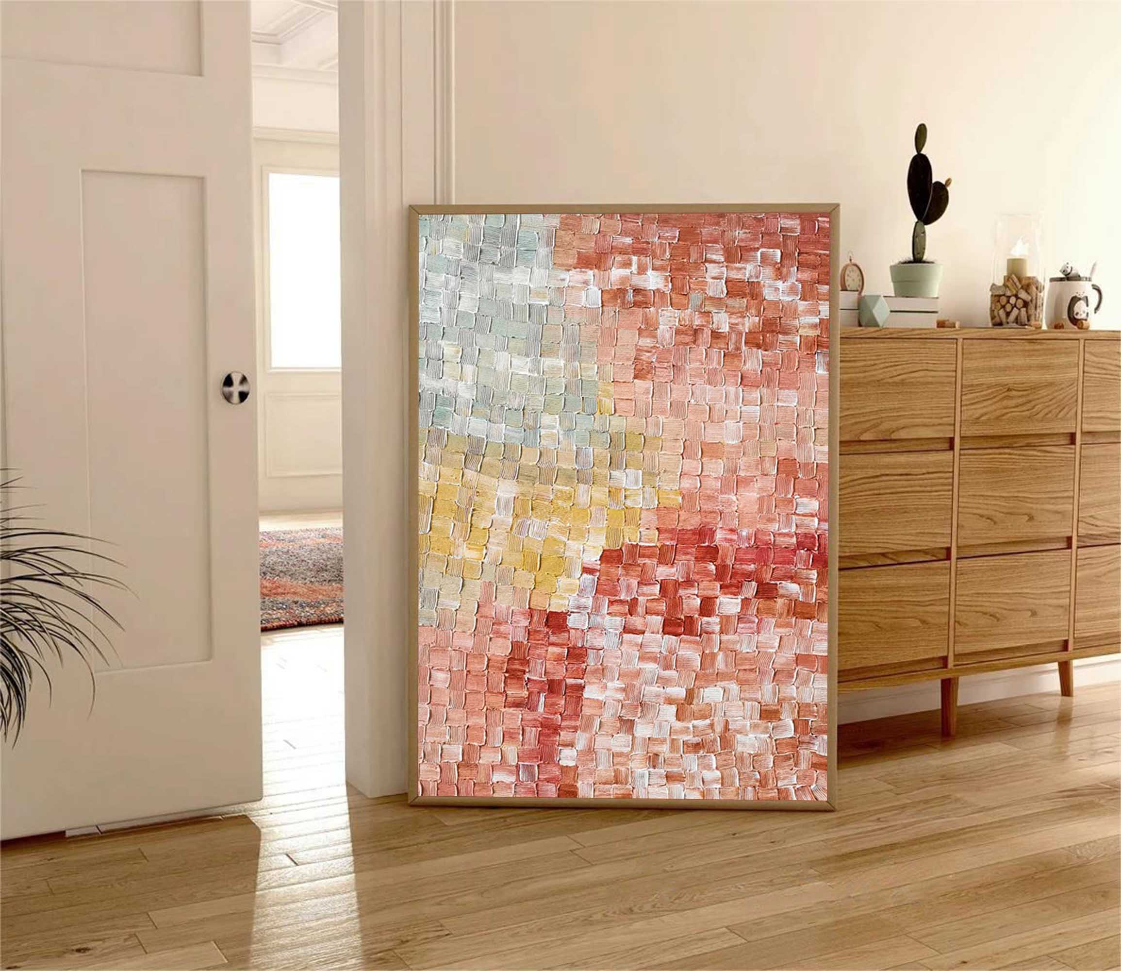 Abstract Canvas Art AB021 - Neutralighting