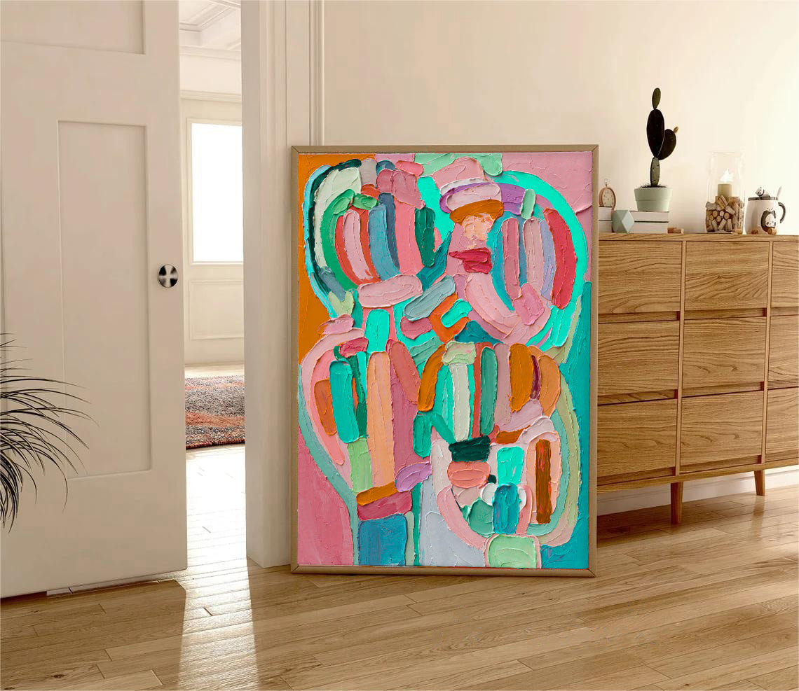 Wall Art Abstract Artistically Tense Abstract