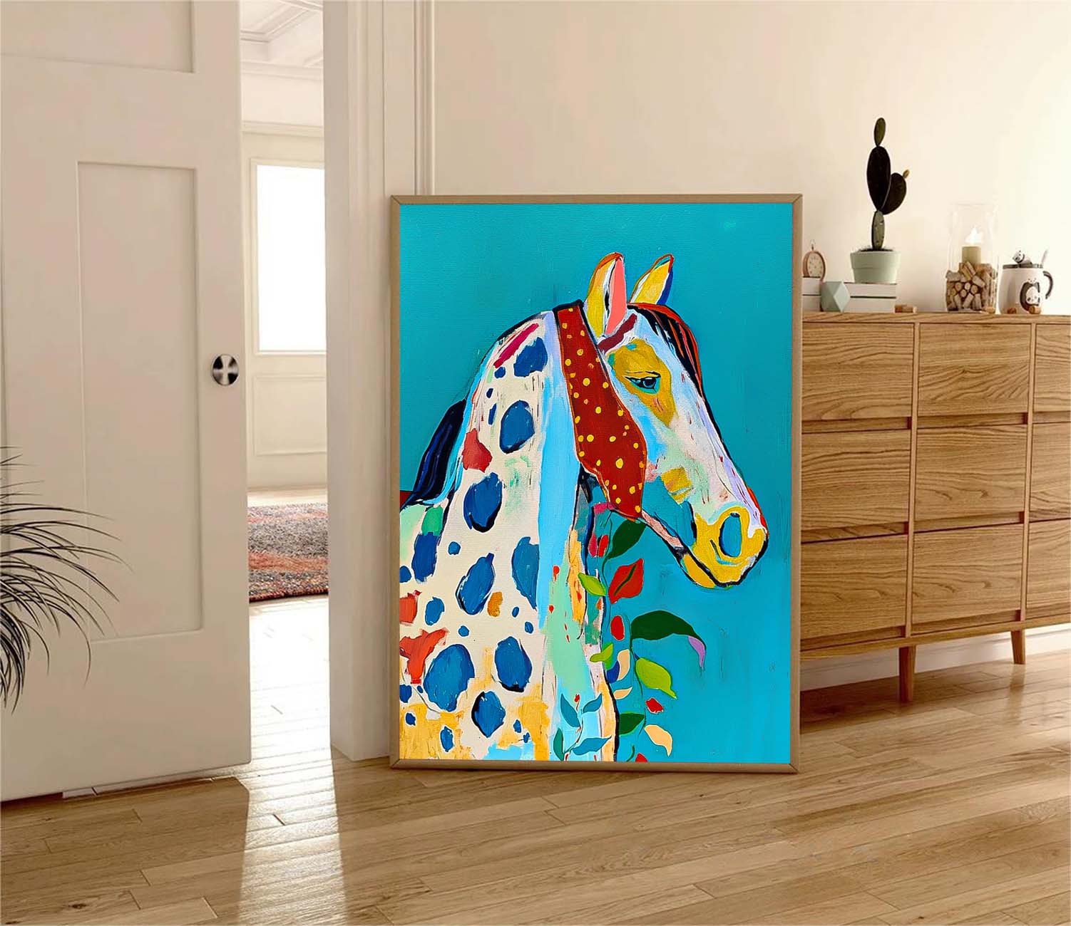 Wall Art Animal Playful Whimsical Contemporary