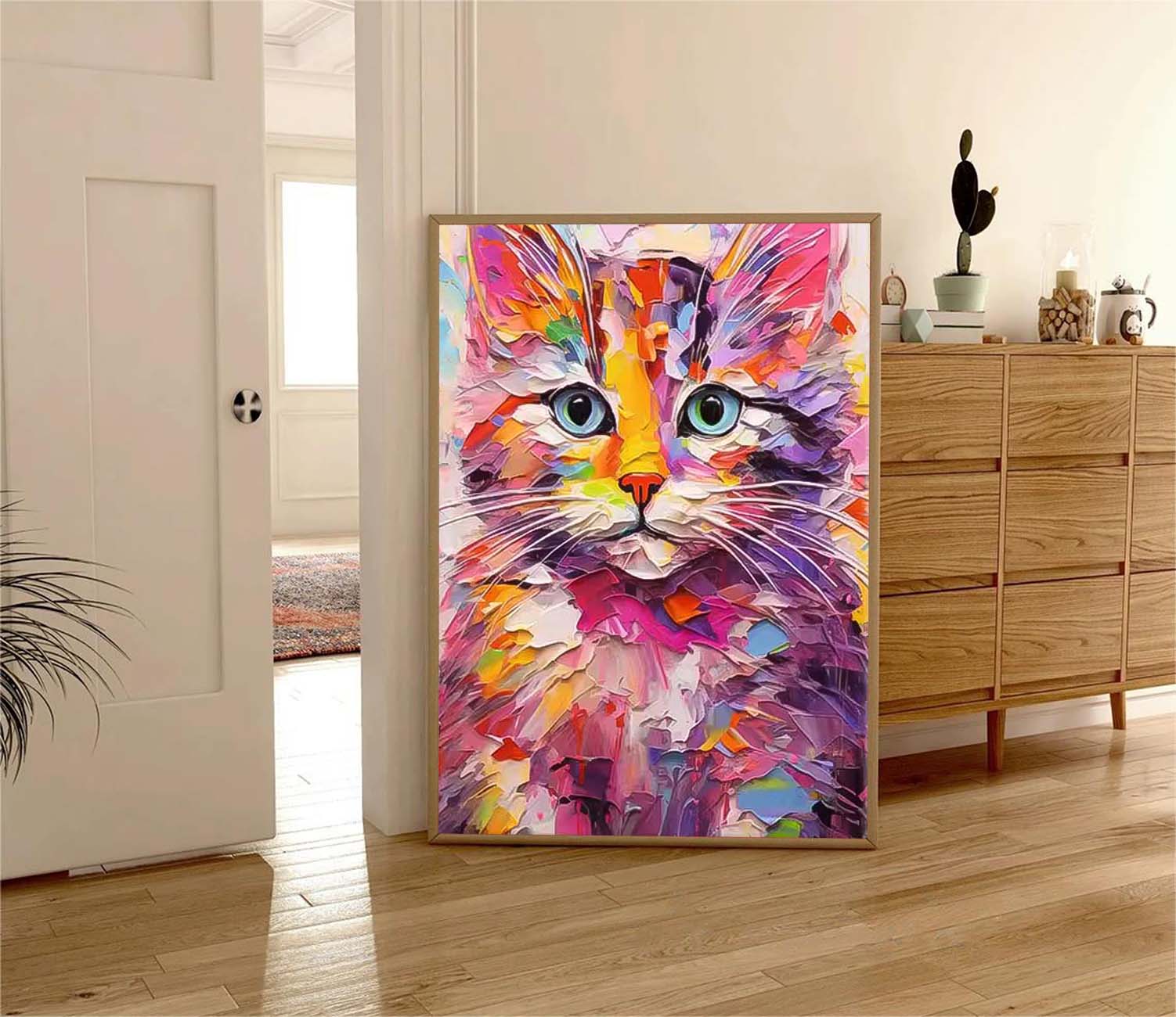 Wall Art Animal Cheerful Contemporary Pop