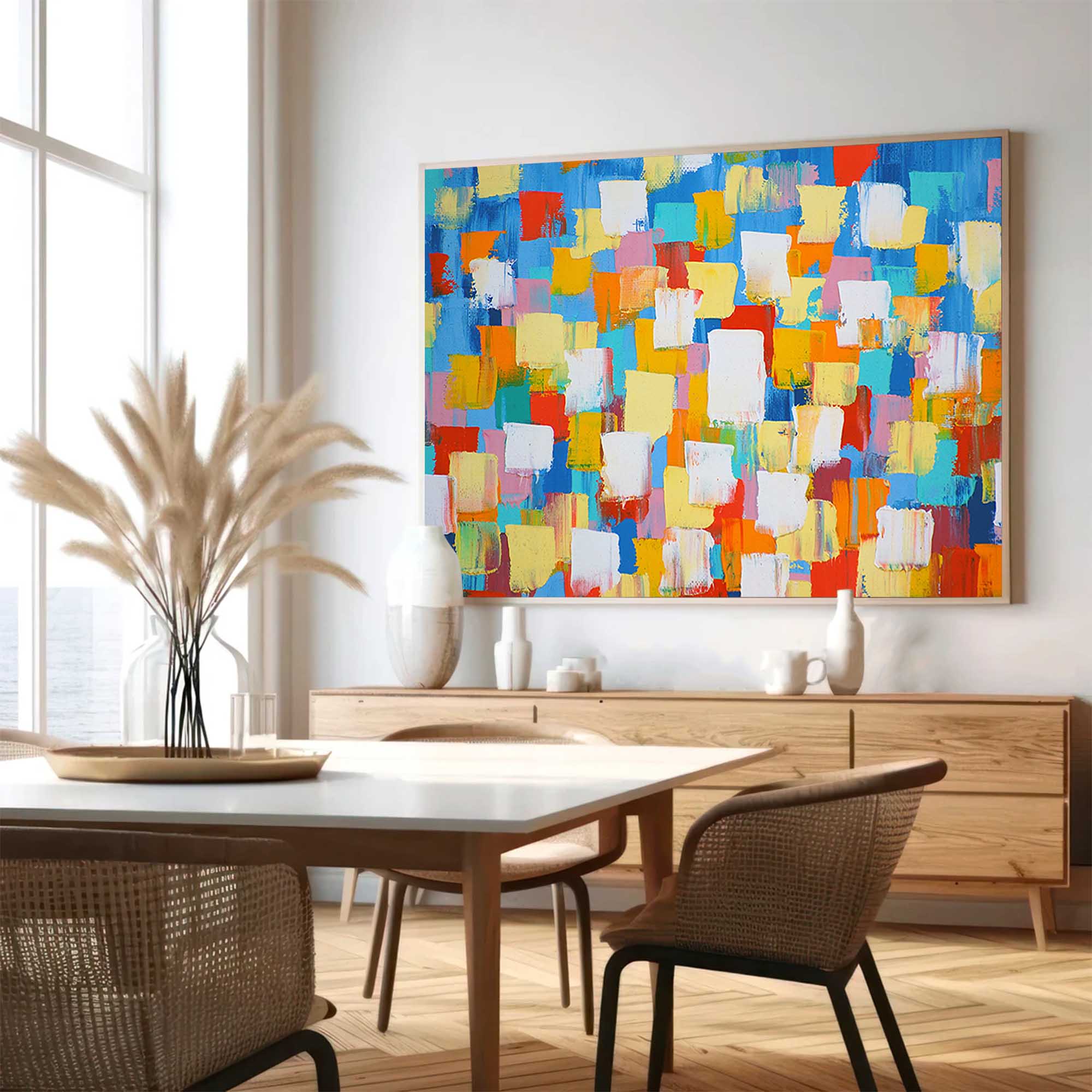 Wall Art Playful Energetic Artistic Abstract