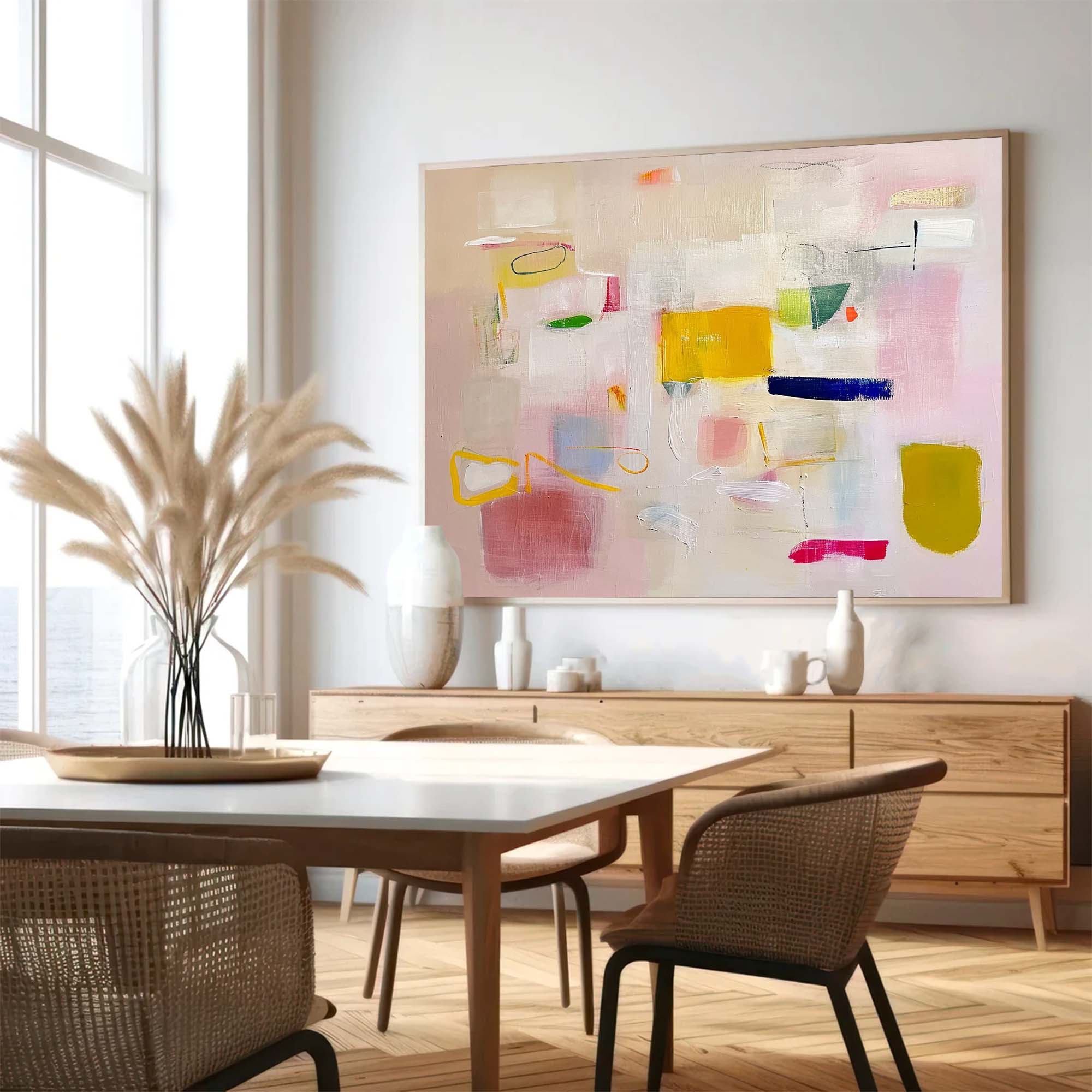 Abstract Canvas Art AB454 - Neutralighting