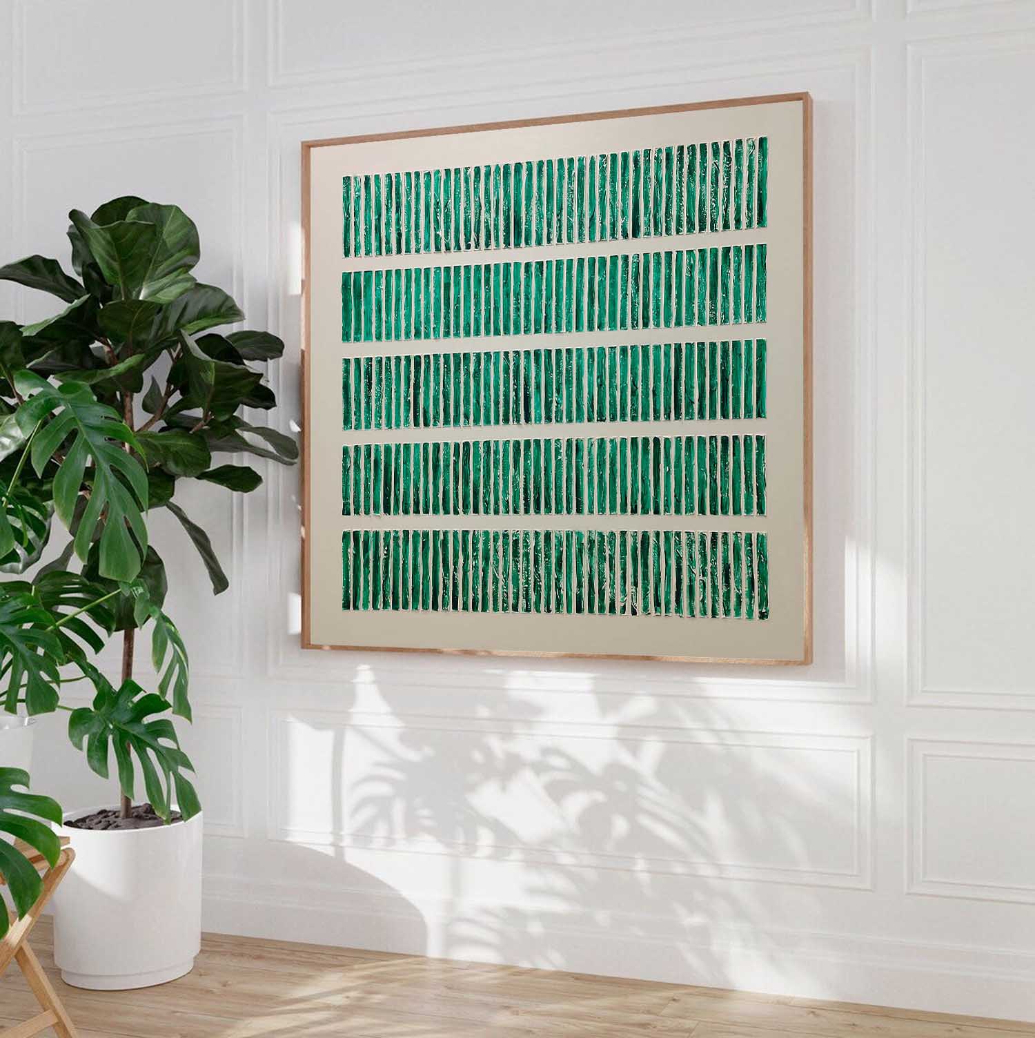 Wall Art Impasto Minimalist Luxurious Modern