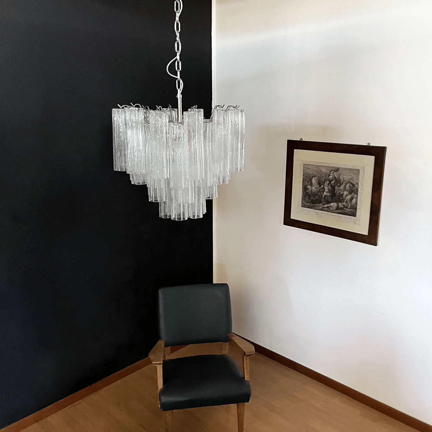 Aurora Chandelier Murano Glass Tiered