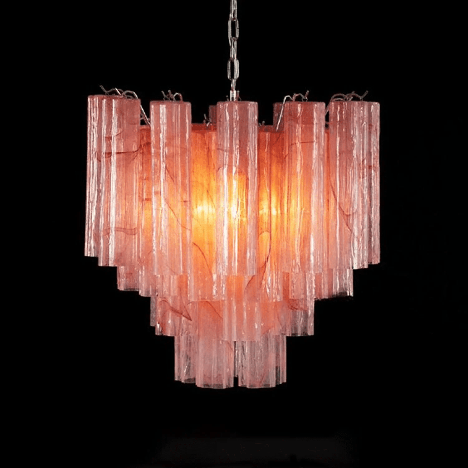Aurora Chandelier Murano Glass Tiered