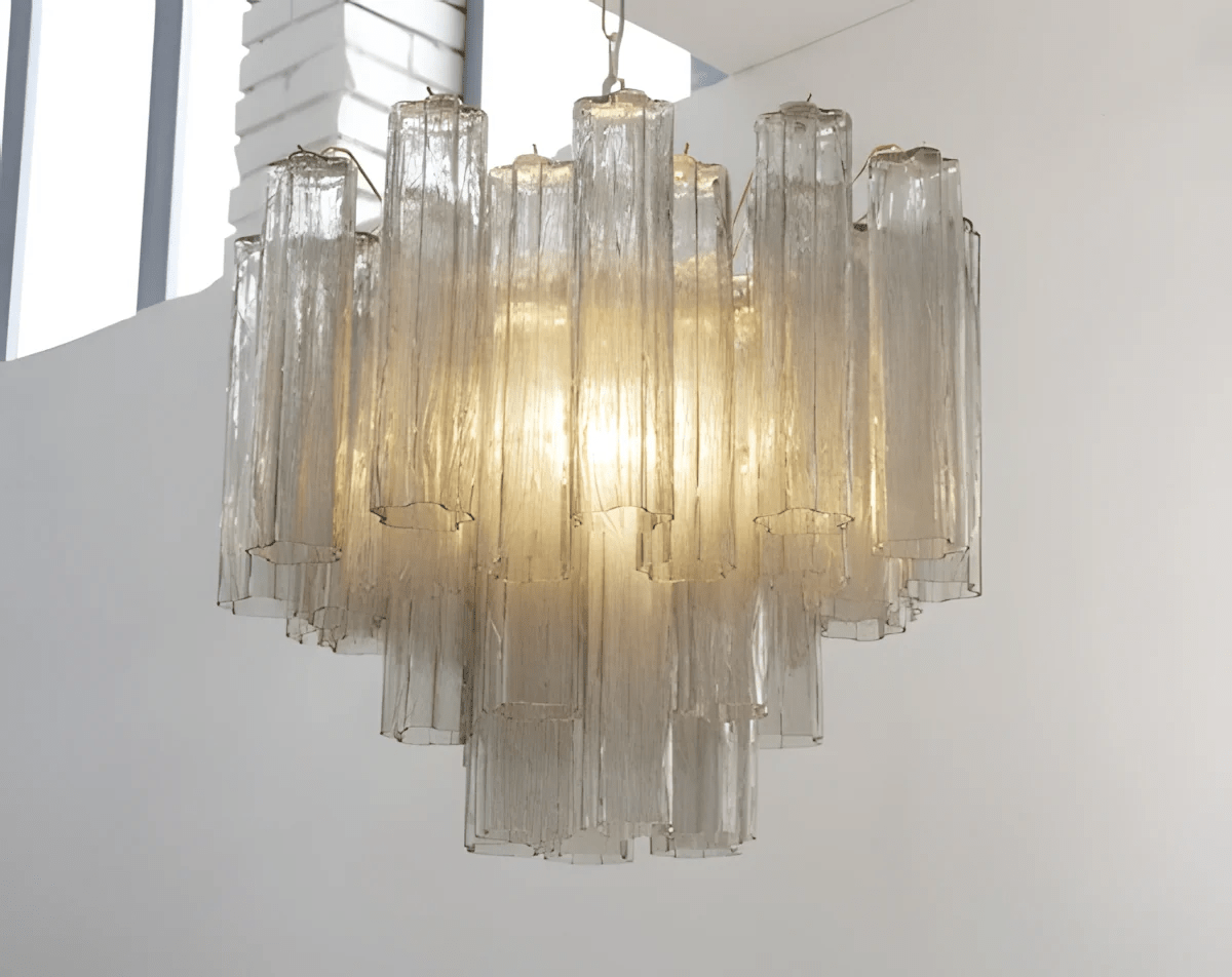 Aurora Chandelier Murano Glass Tiered