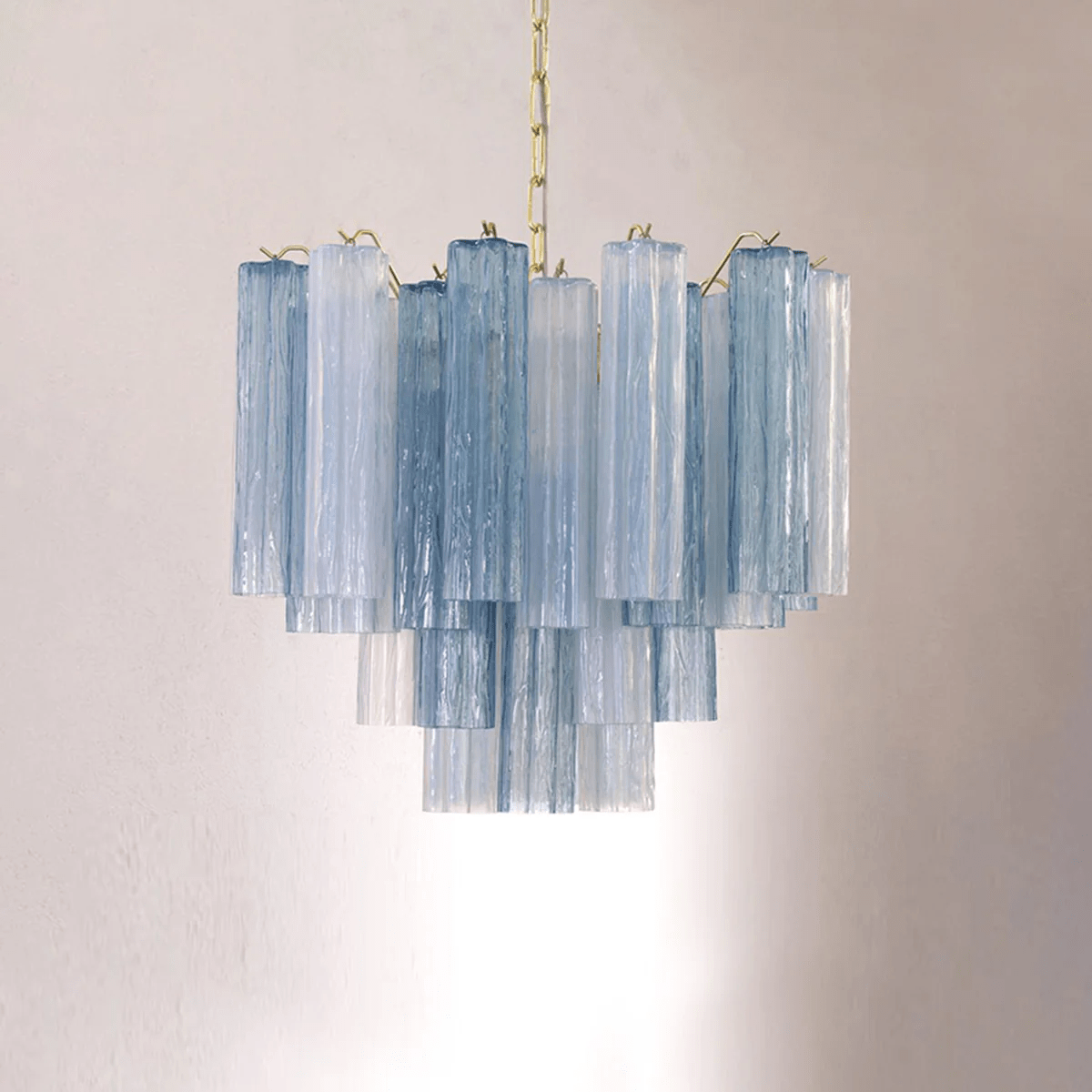 Aurora Chandelier Murano Glass Tiered