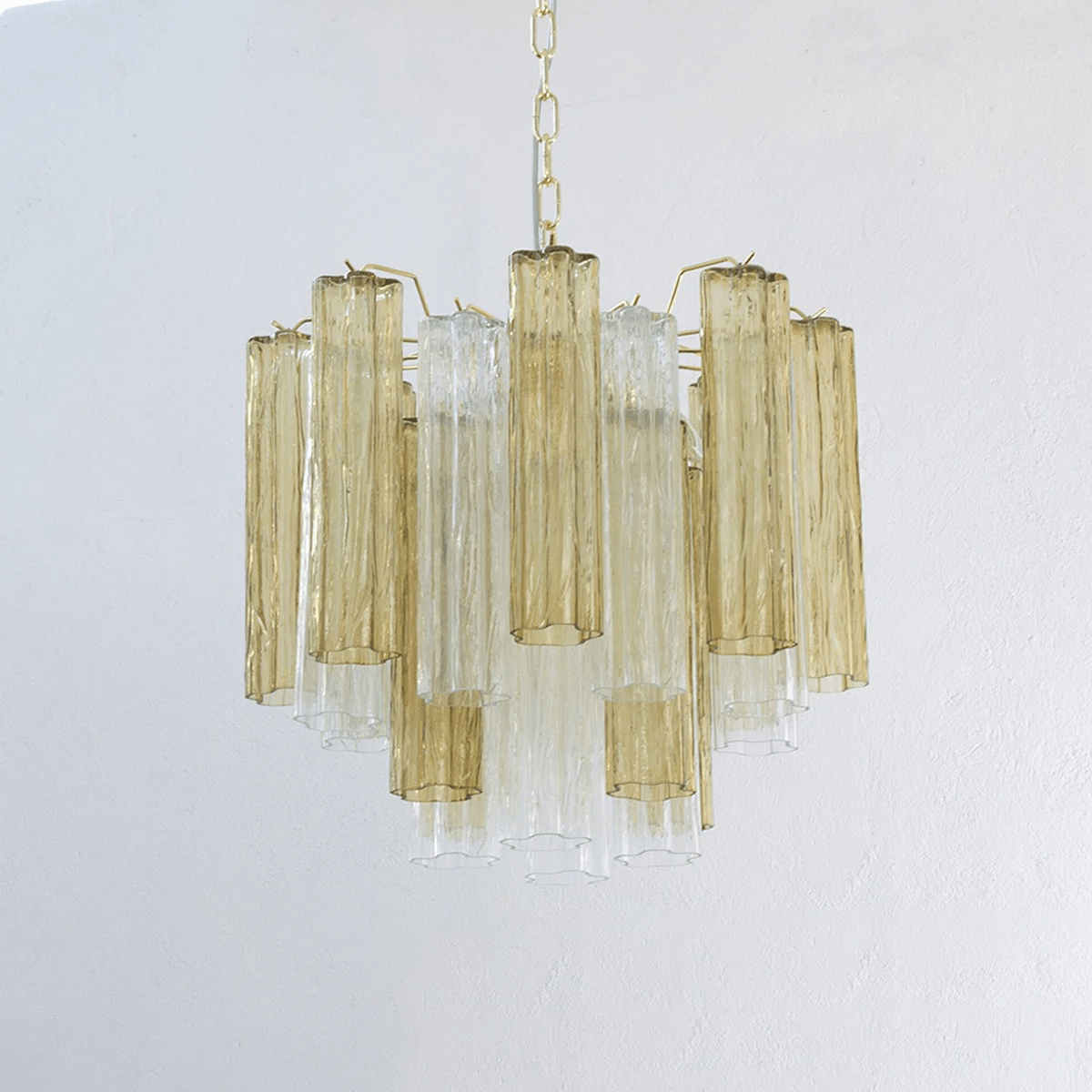 Aurora Chandelier Murano Glass Tiered