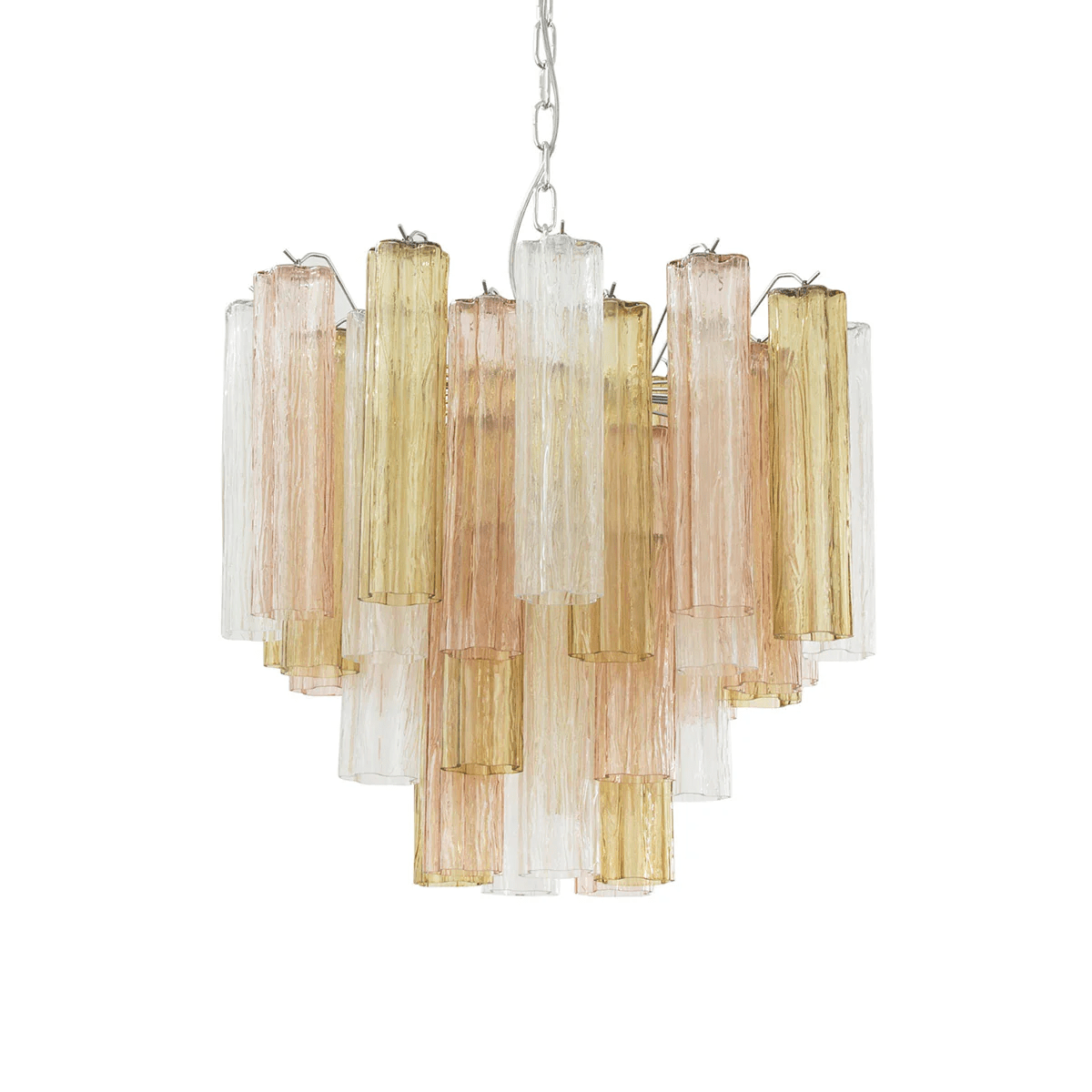 Aurora Chandelier Murano Glass Tiered