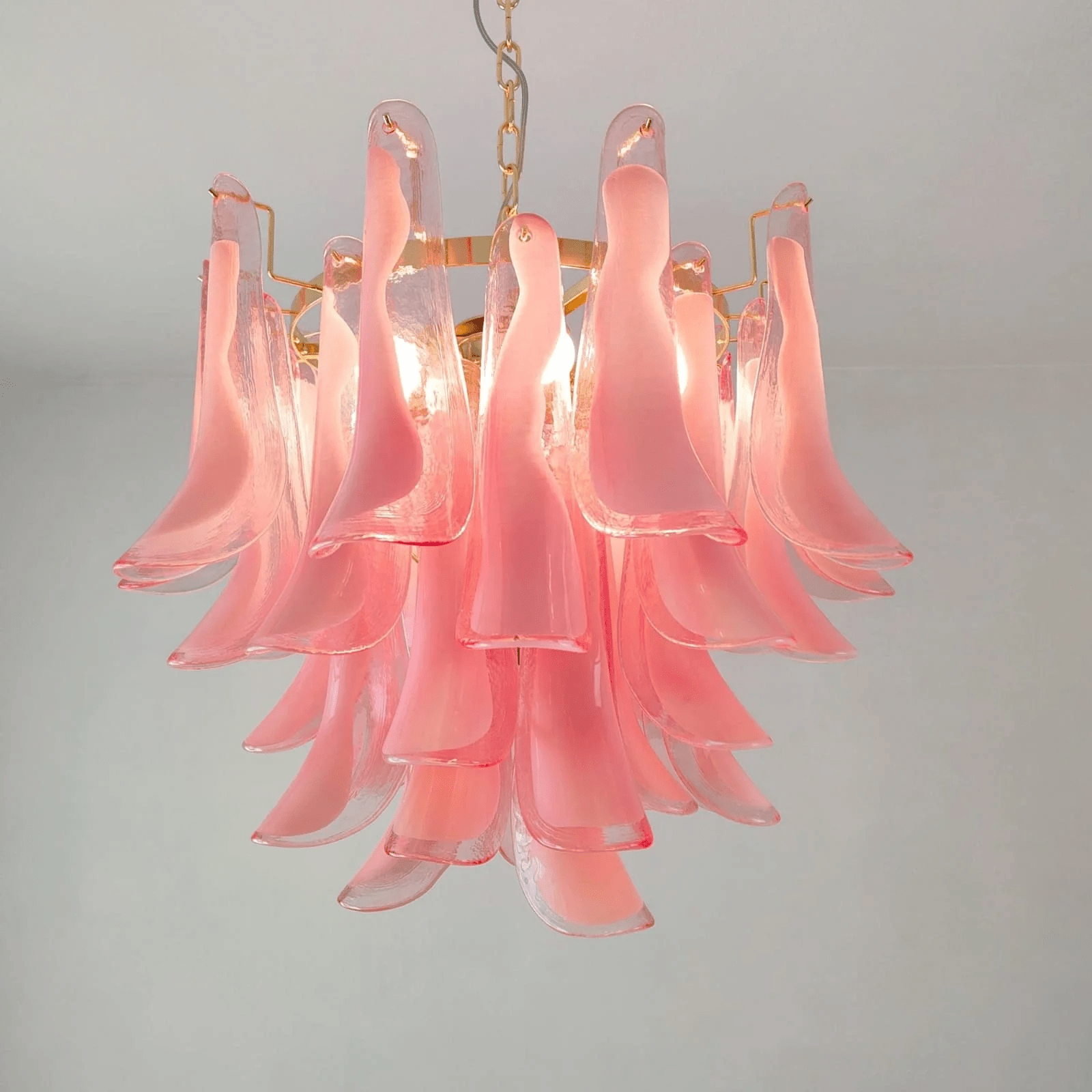 Aurora Chandelier Murano Glass Tiered Italian
