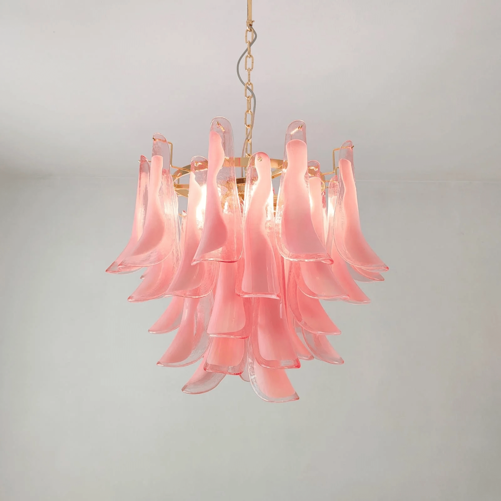 Aurora Chandelier Murano Glass Tiered Italian